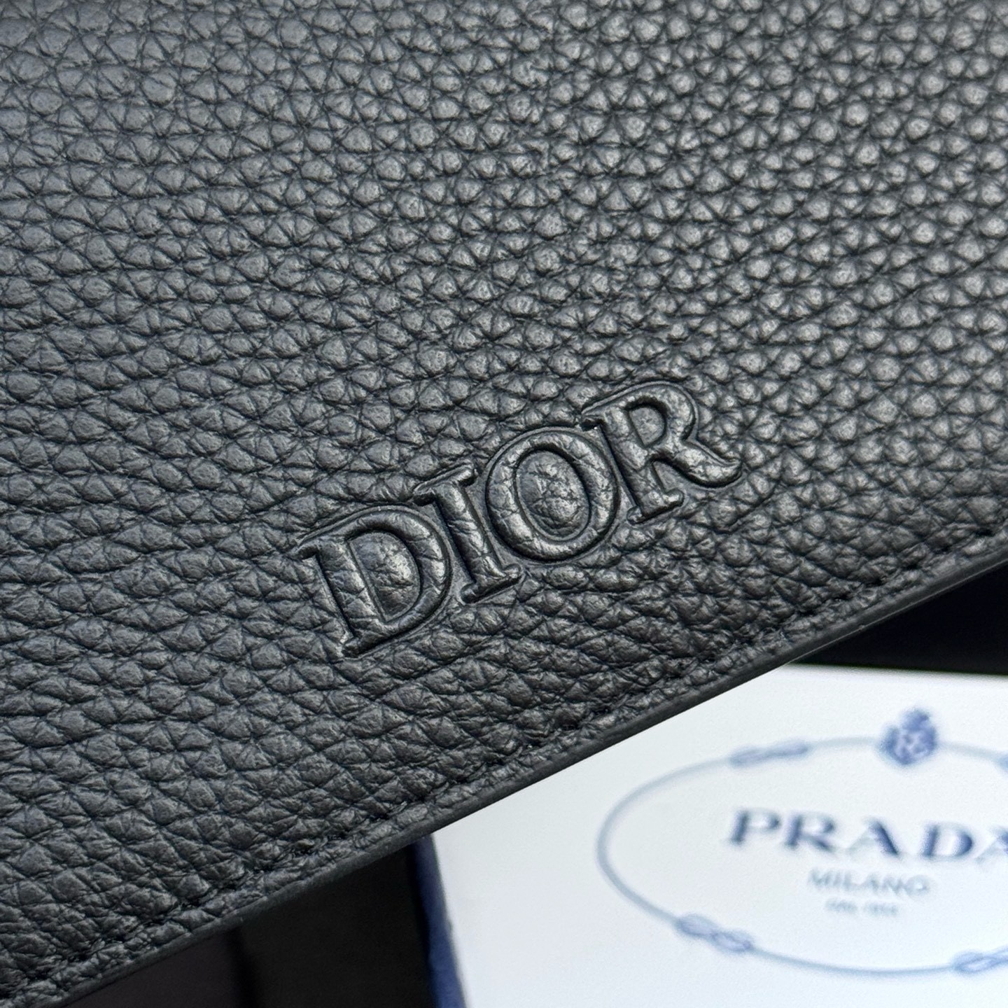 Картхолдер Dior Marcie чёрного цвета