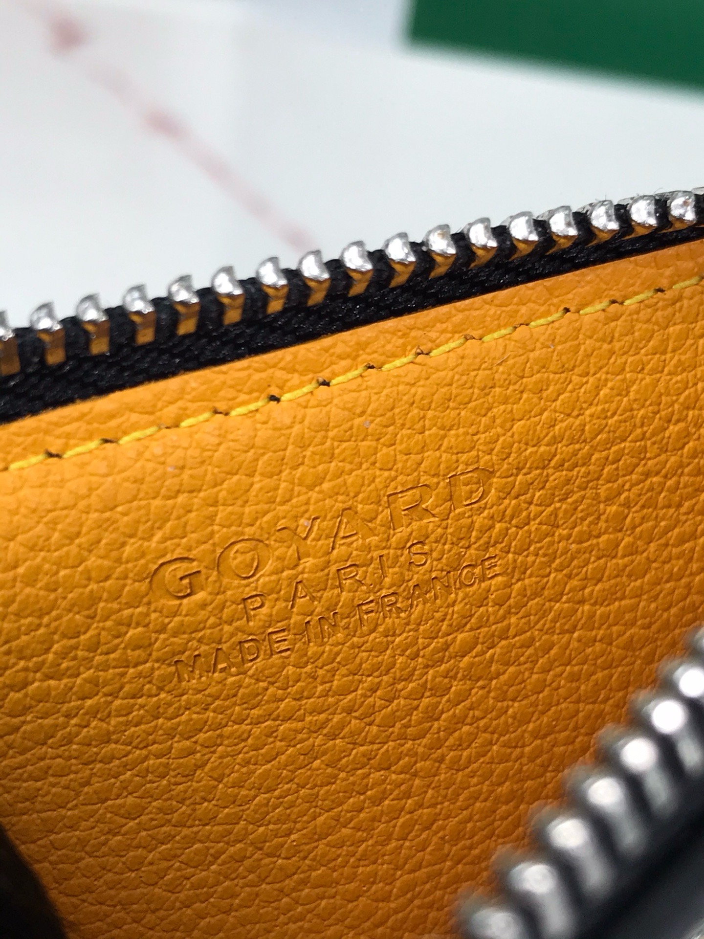 Картхолдер Goyard Bourbon чёрного цвета