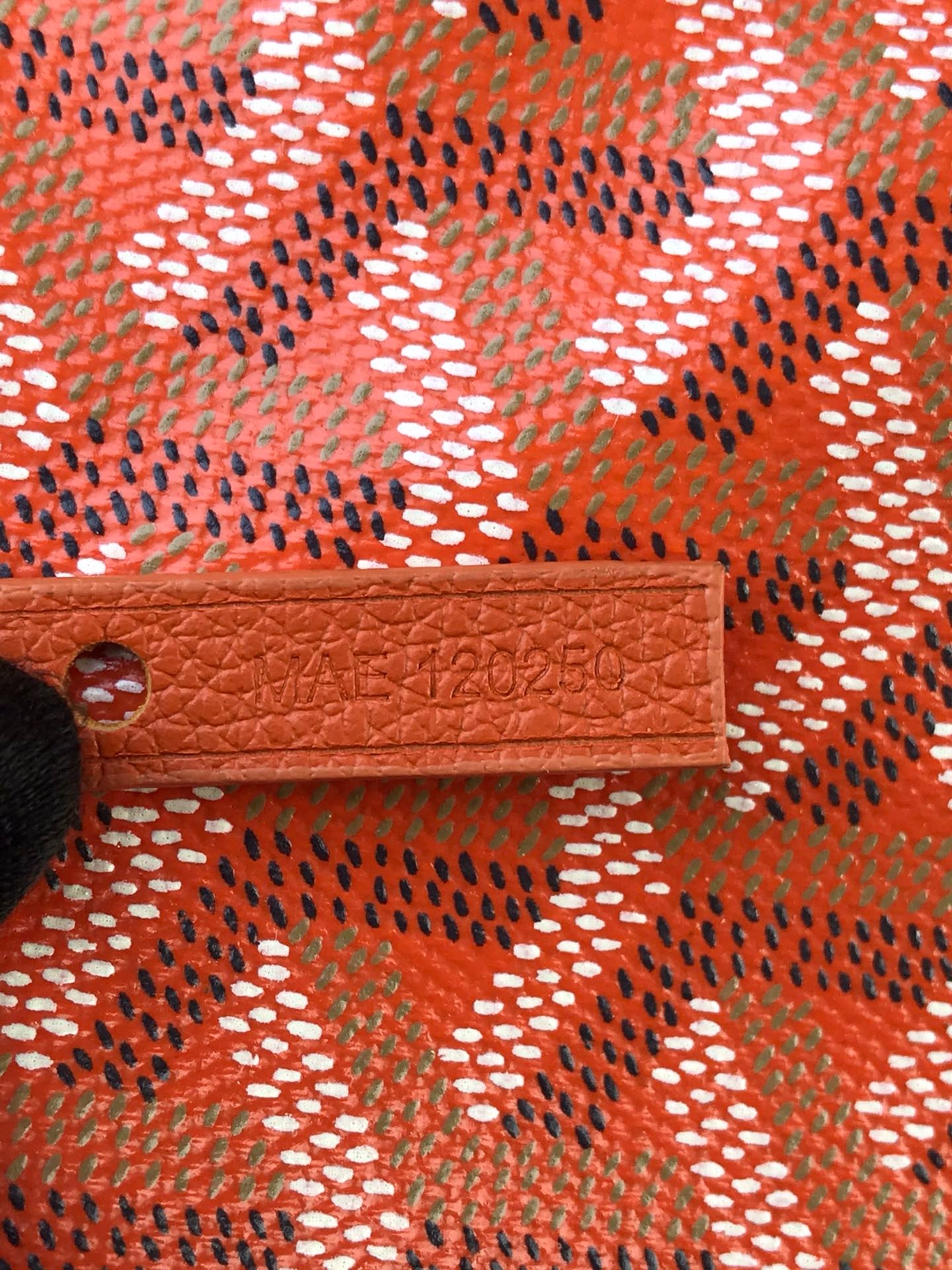 Сумка женская Goyard Hobo Mini оранжевого цвета