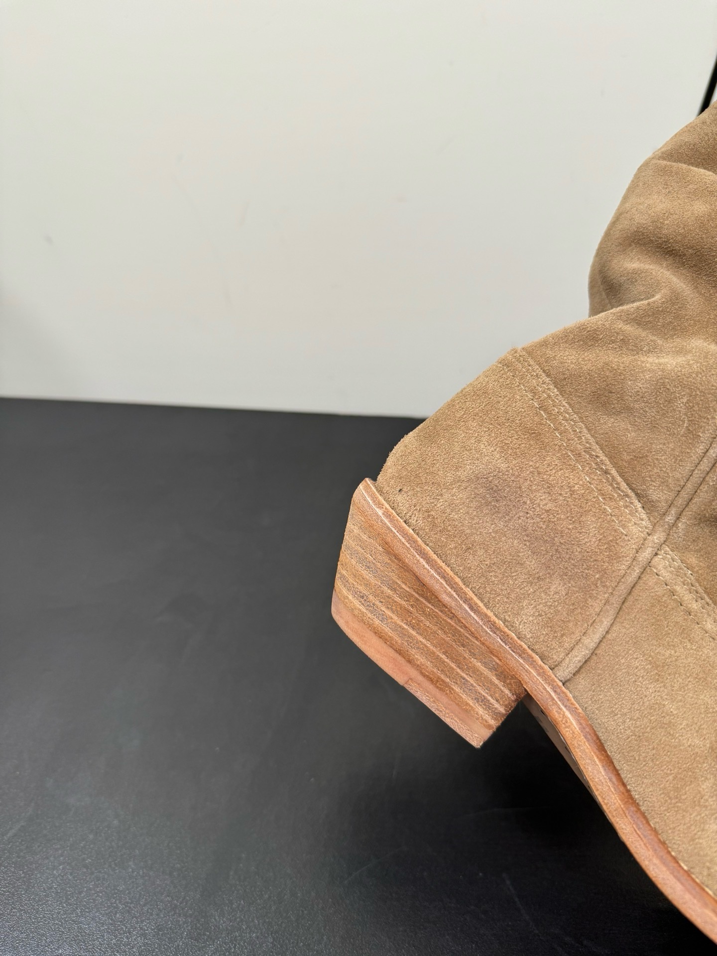 Сапоги женские MM6 Maison Margiela Western бежевого цвета