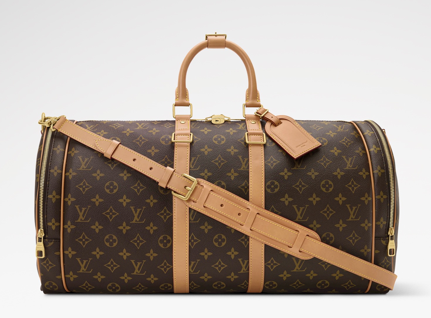  Сумка дорожная мужская Louis Vuitton Keepall Tennis 50 коричневого цвета