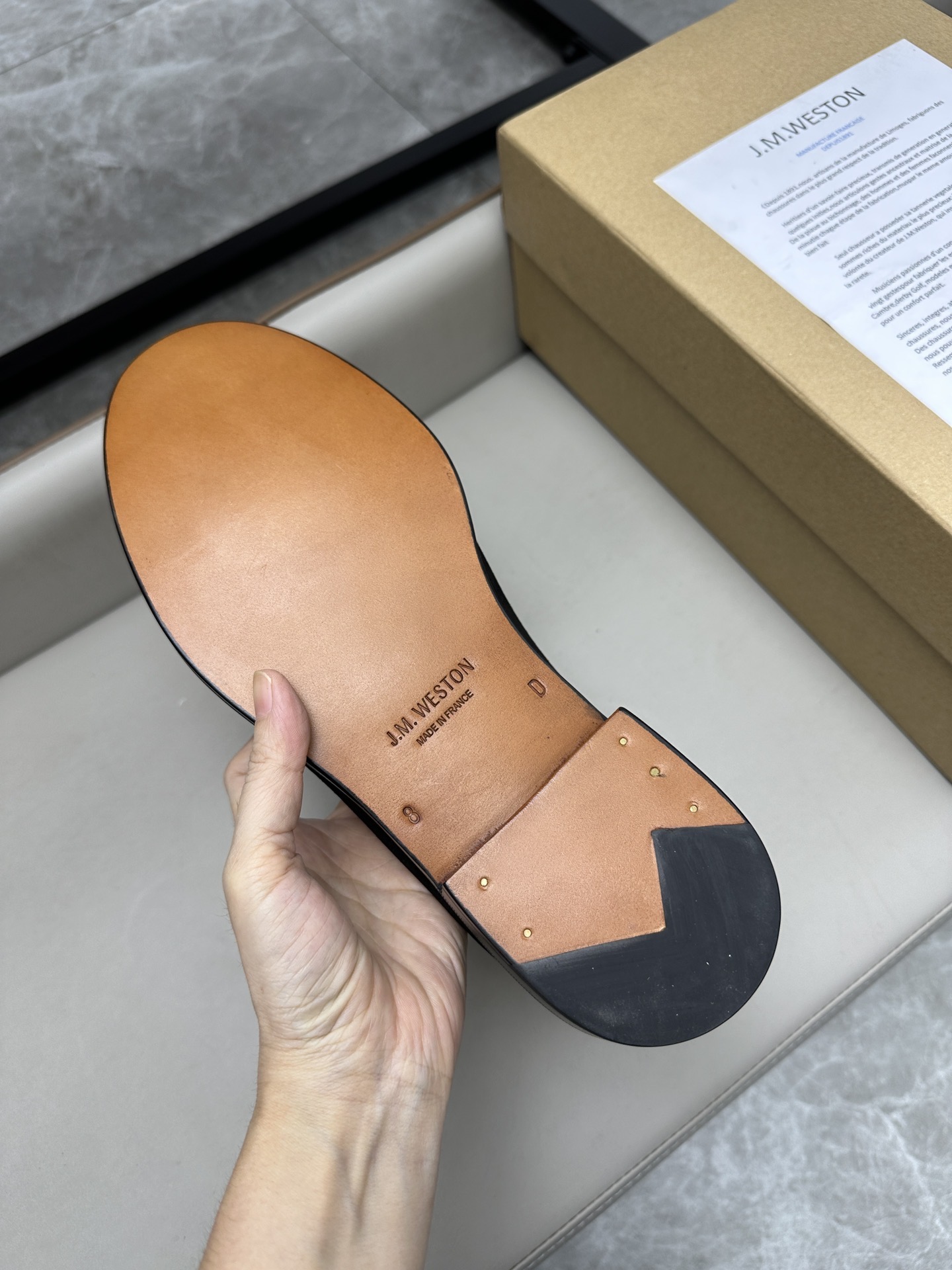 Лоферы мужские в стиле J.M. Weston из натуральной замши черного цвета