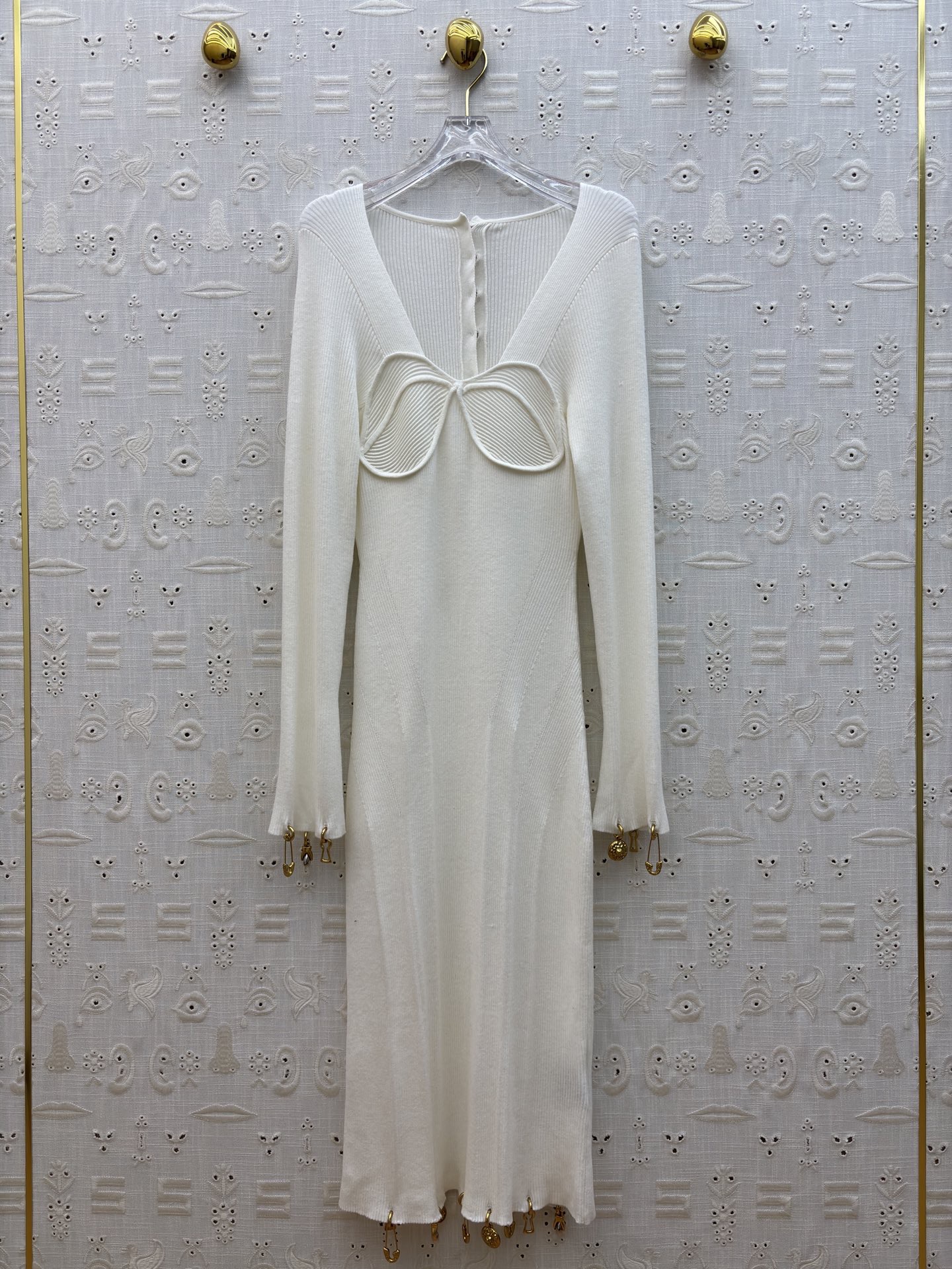 Платье женское Schiaparelli белого цвета