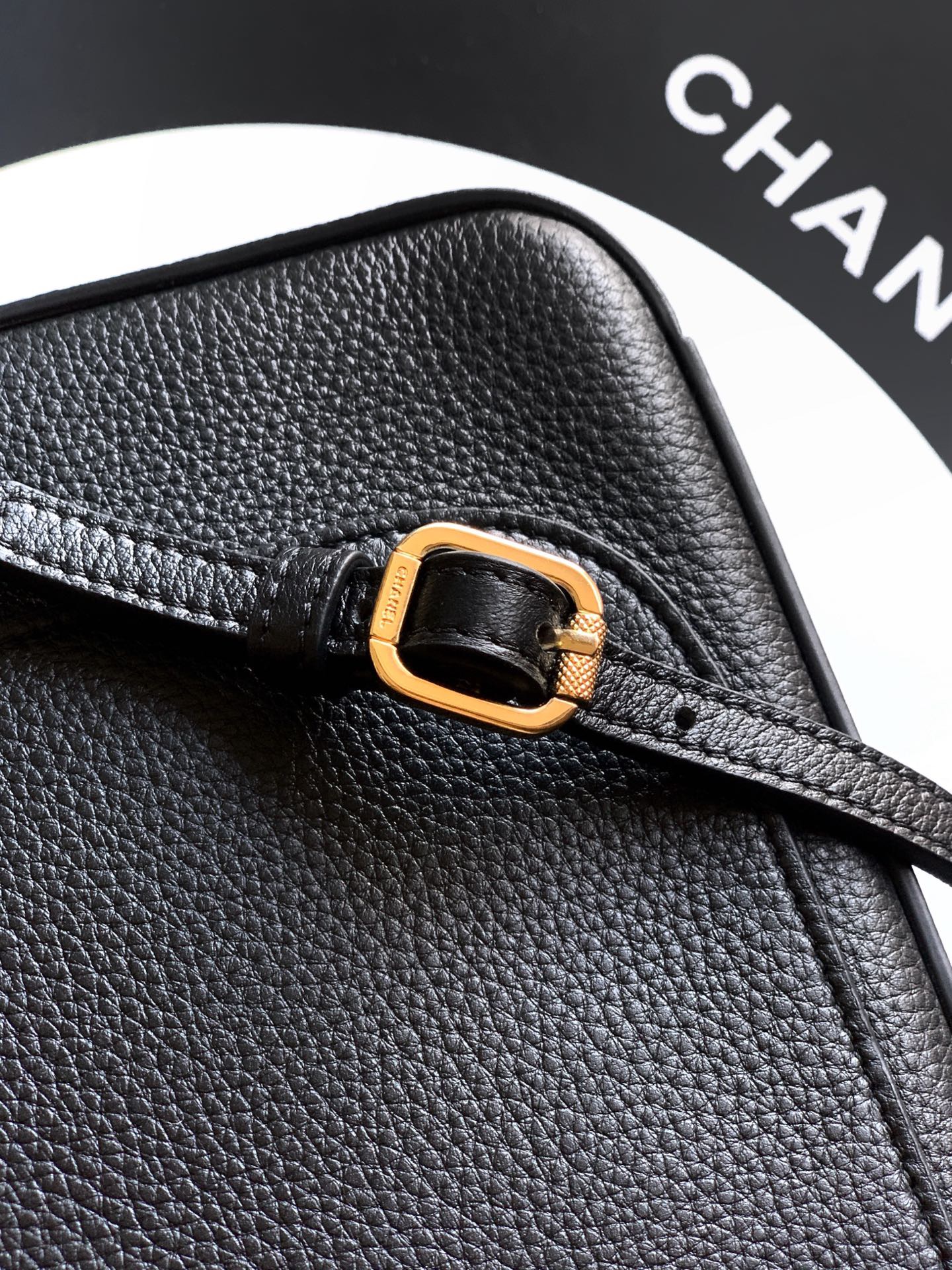 Сумка женская Chanel CF Shopping Bag черного цвета