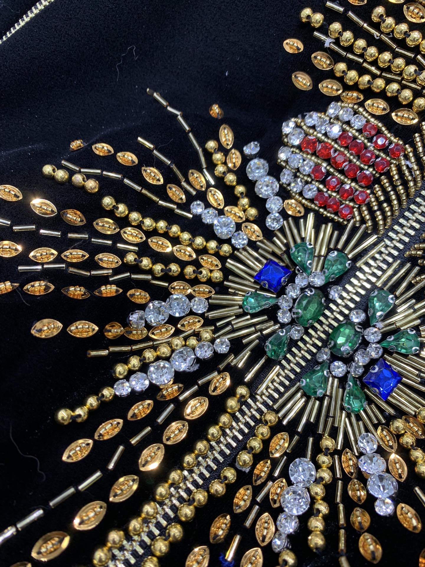 Куртка женская в стиле Balmain чёрного цвета