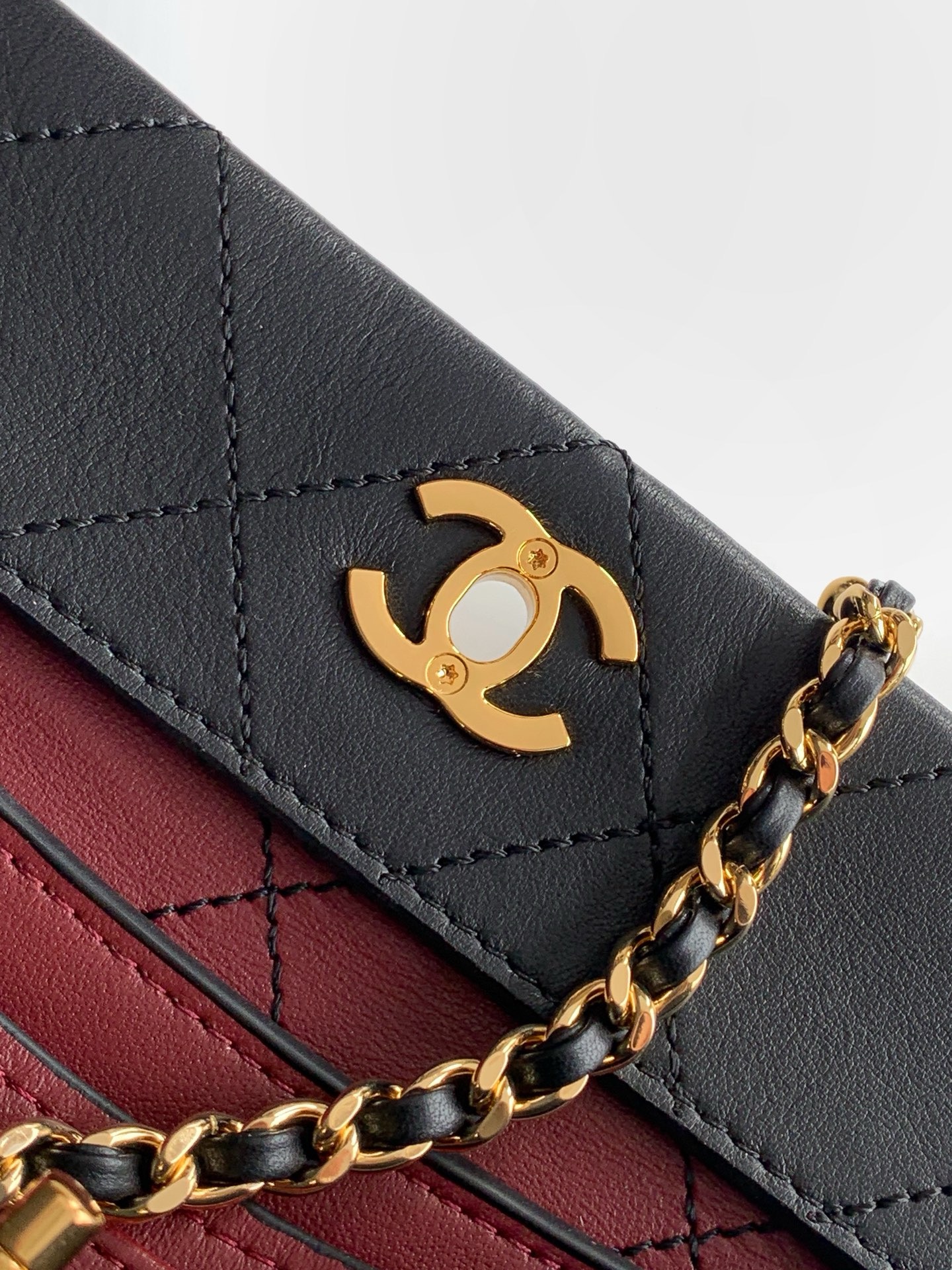 Сумка женская в стиле Chanel Hobo чёрного цвета