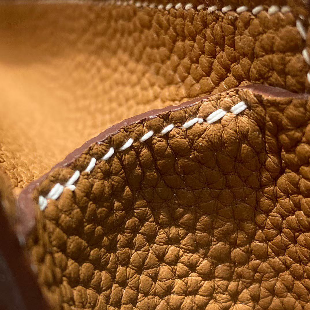 Портфель мужской Hermès Sac à Dépêches 38 gold brown цвета