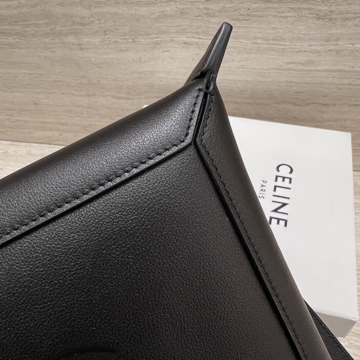 Сумка женская в стиле Celine Cubo чёрного цвета