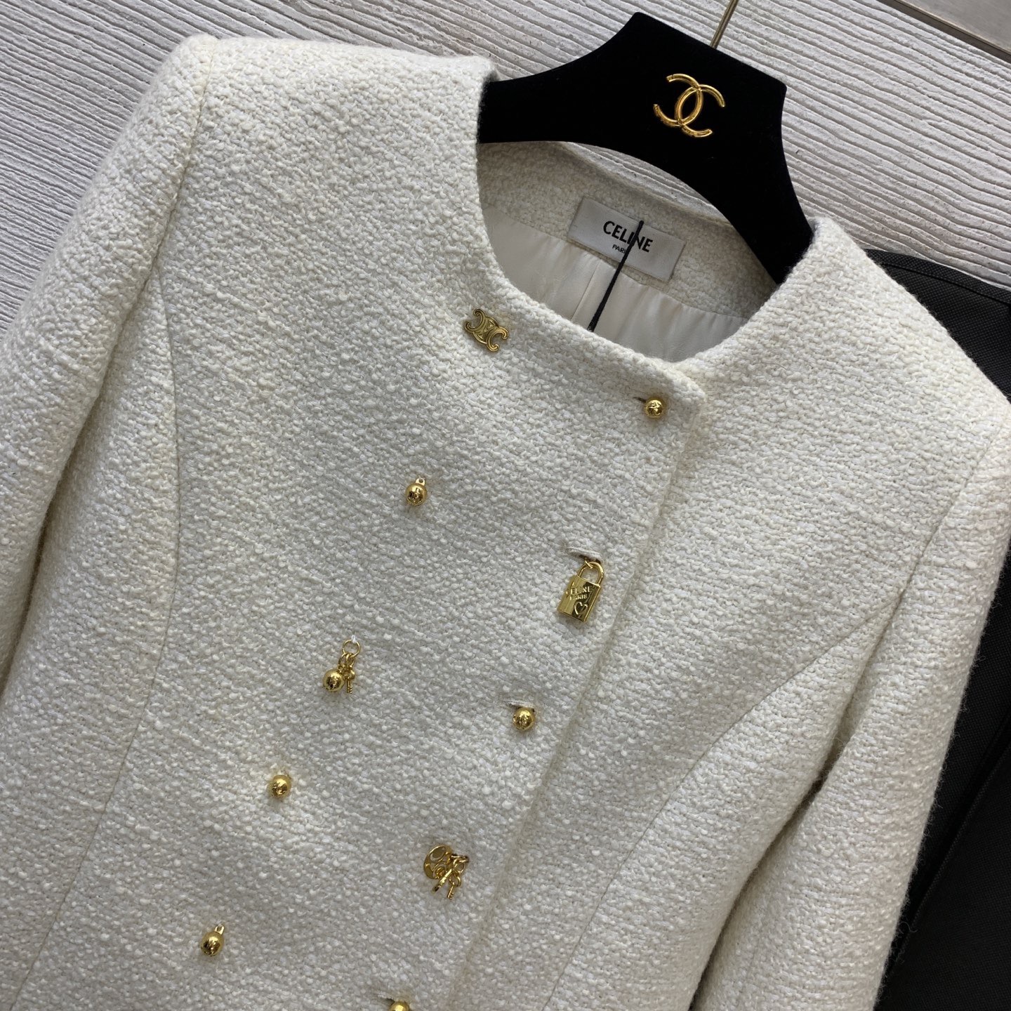 Жакет женский Celine белого цвета