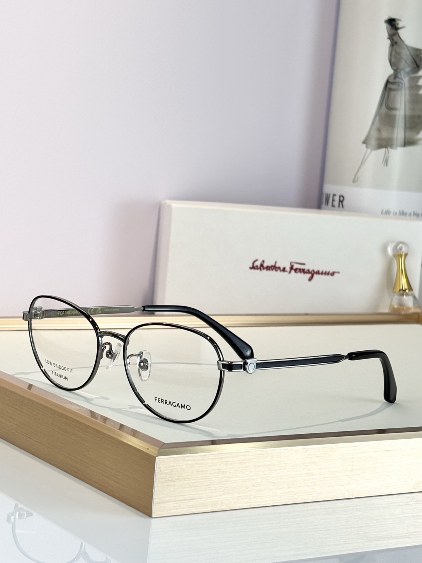 Очки унисекс в стиле Salvatore Ferragamo