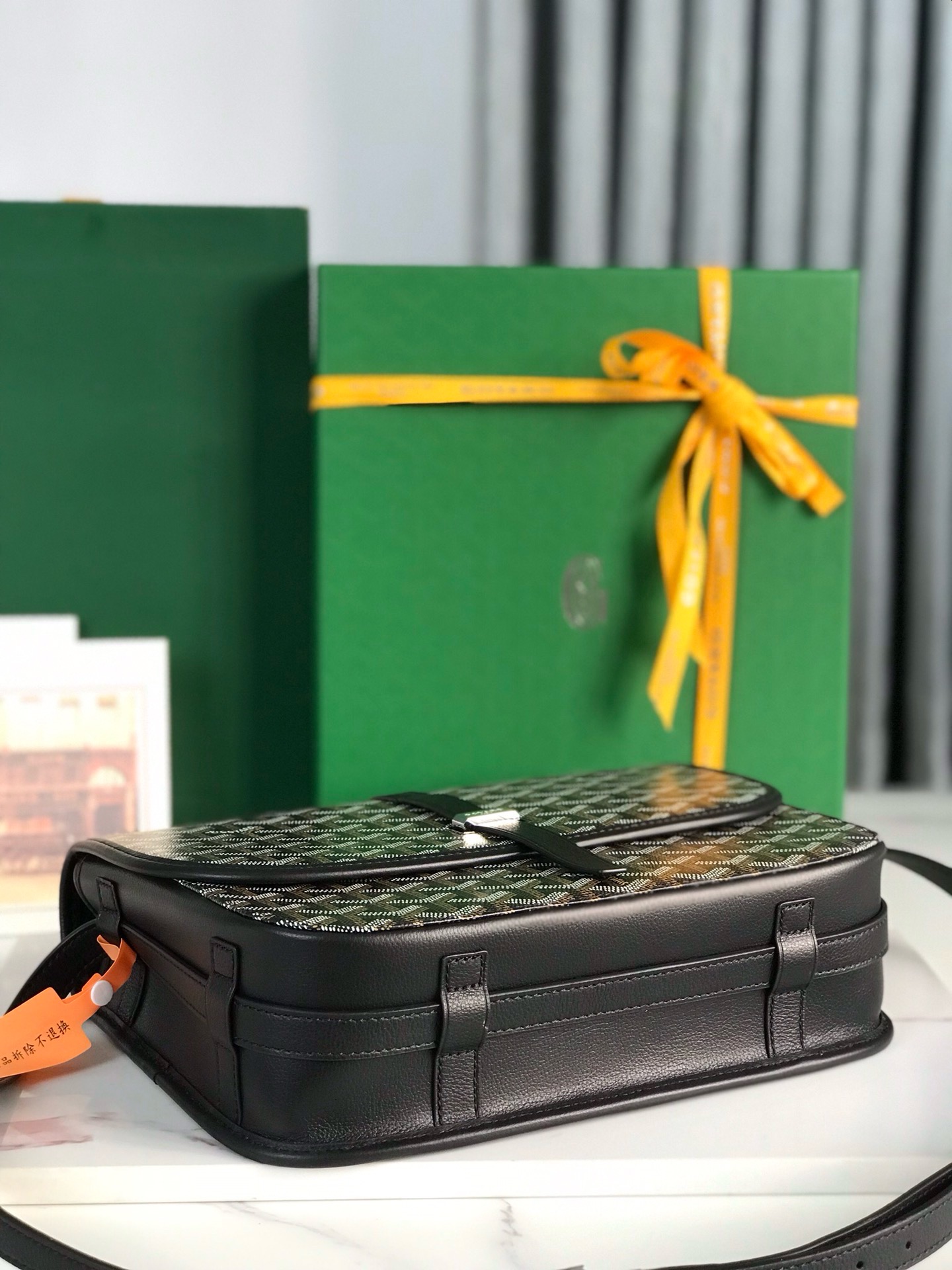 Сумка женская Goyard Belvédère II чёрного цвета