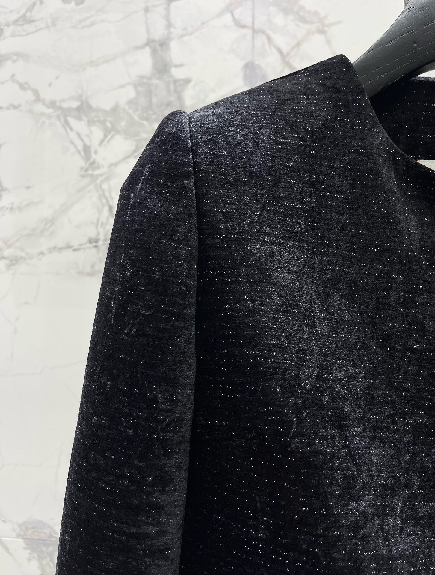 Жакет женский Saint Laurent чёрного цвета
