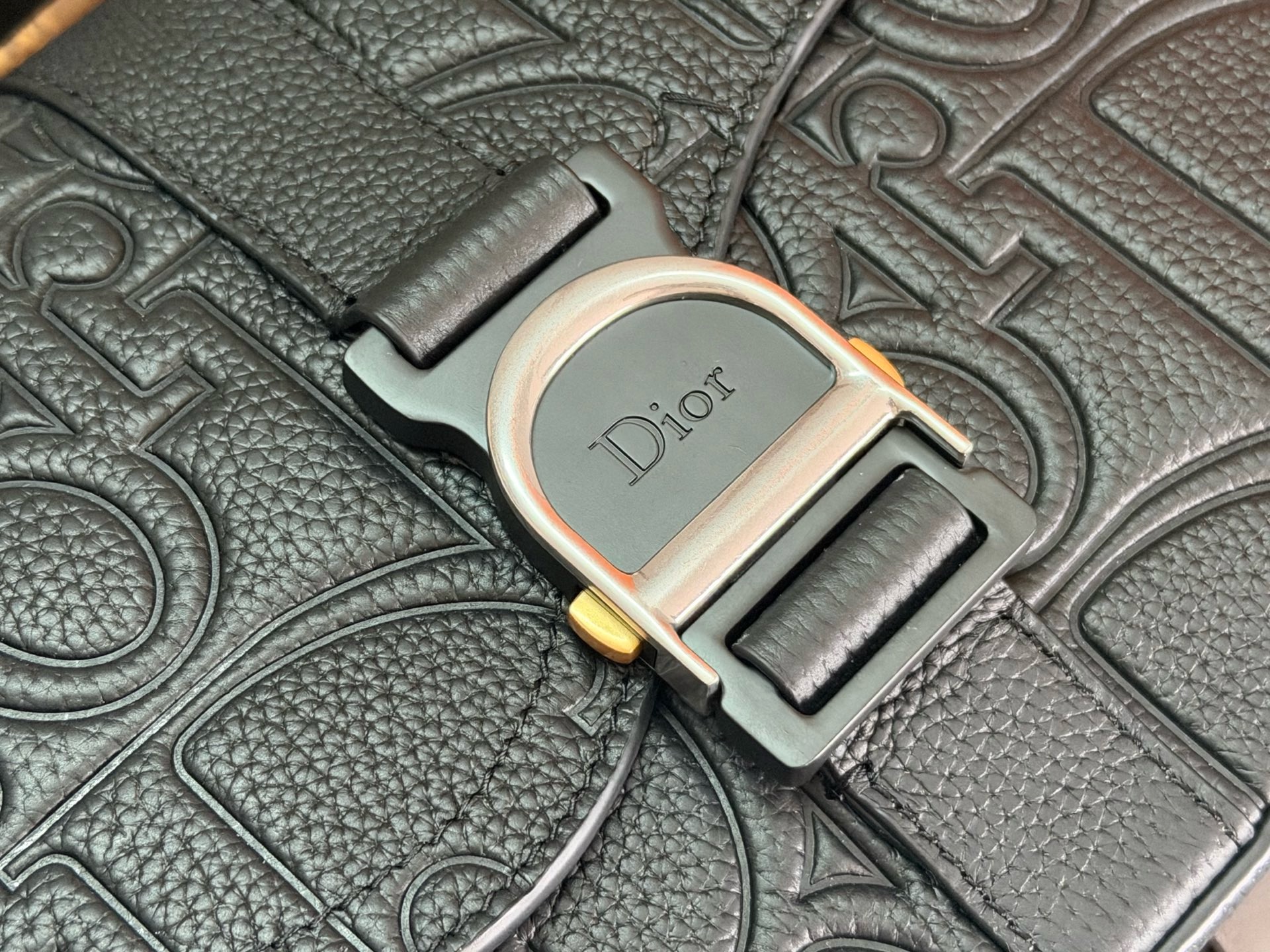 Сумка мужская Dior Gravity чёрного цвета