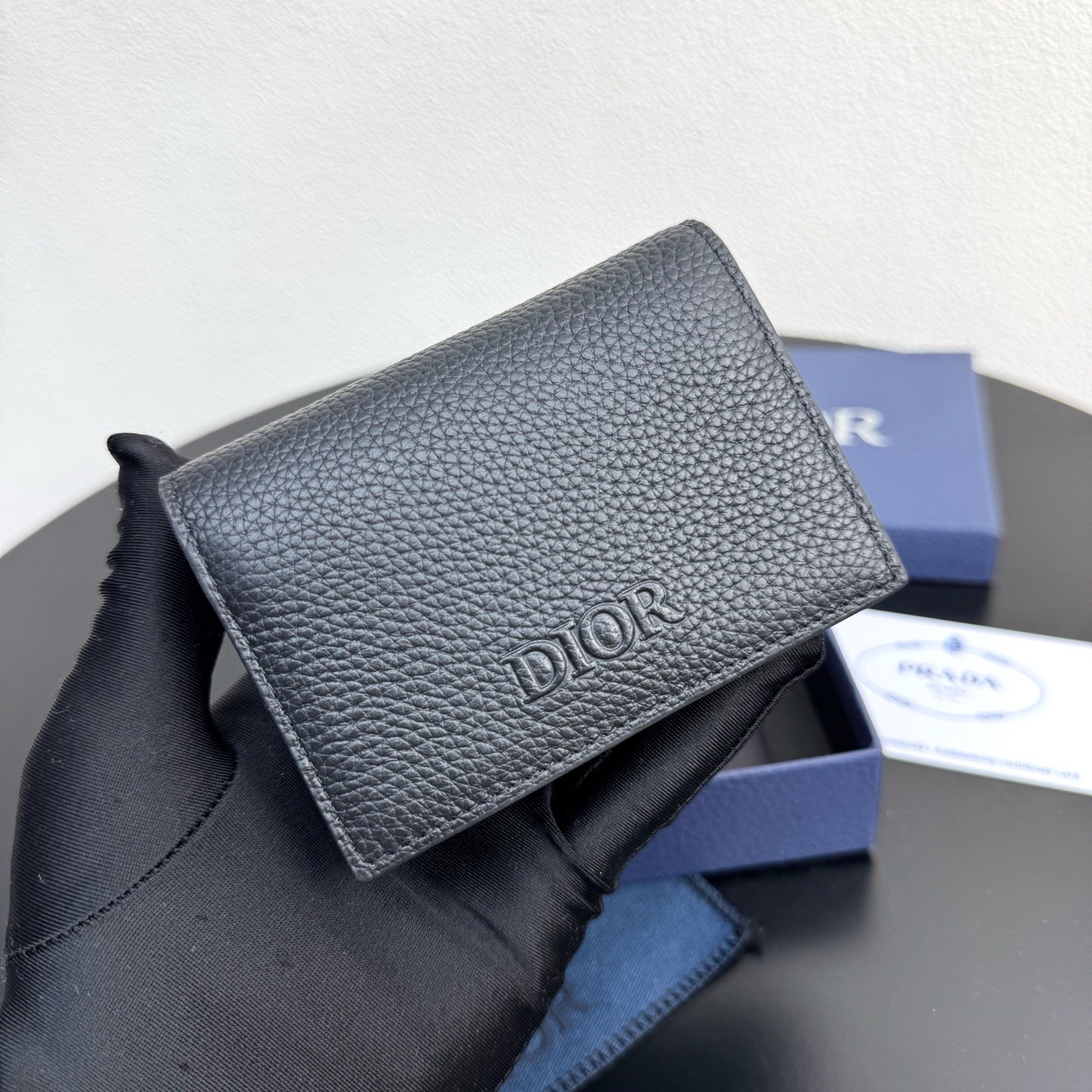 Картхолдер Dior Marcie чёрного цвета