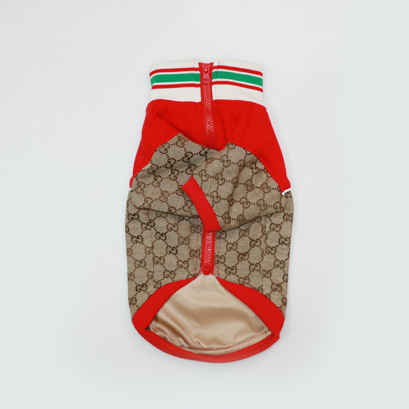 Кофта для собак в стиле Gucci Apple Monogram