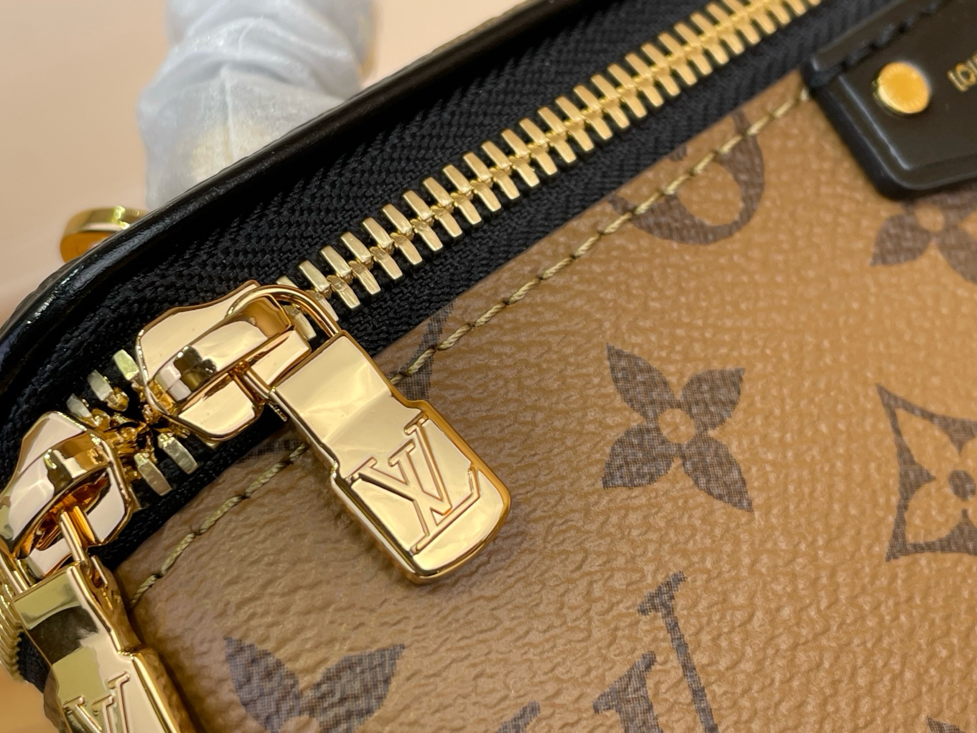 Сумка женская Louis Vuitton Vanity Pouch Trunk из коричневого цвета