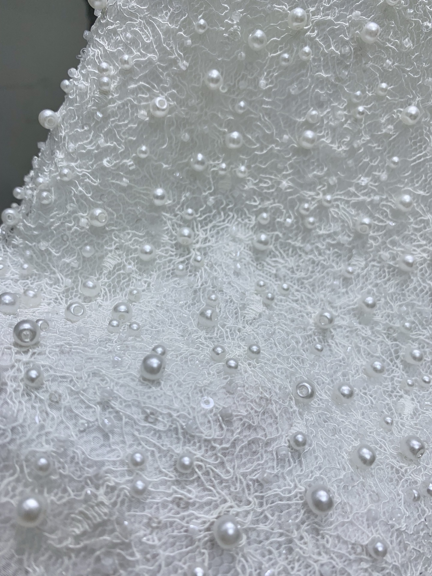 Юбка женская в стиле Saint Laurent белого цвета