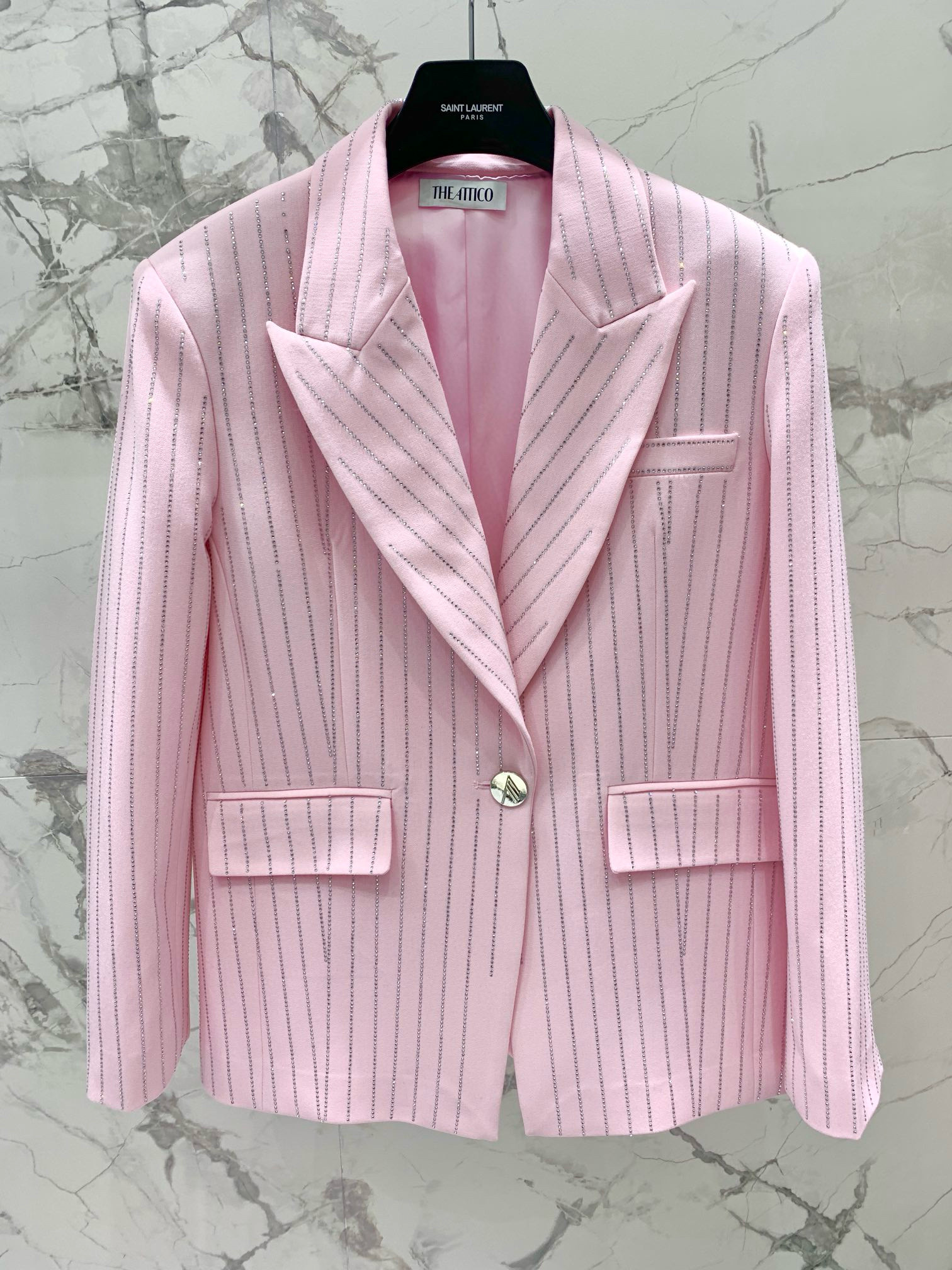 Костюм женский The Attic с кристаллами цвета вишнёвого цветения