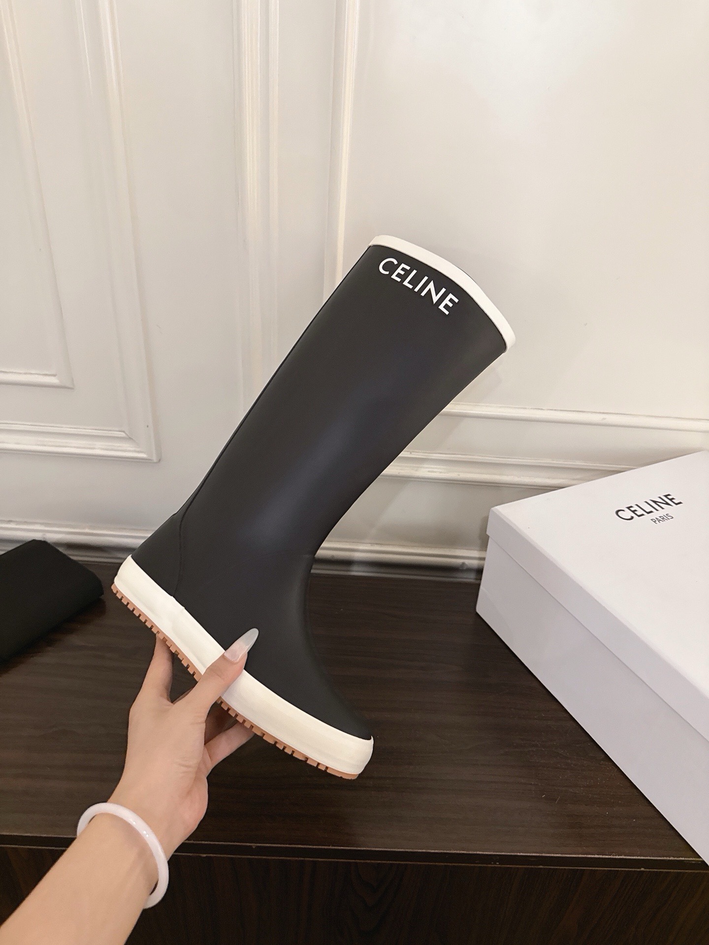 Сапоги Celine чёрного цвета