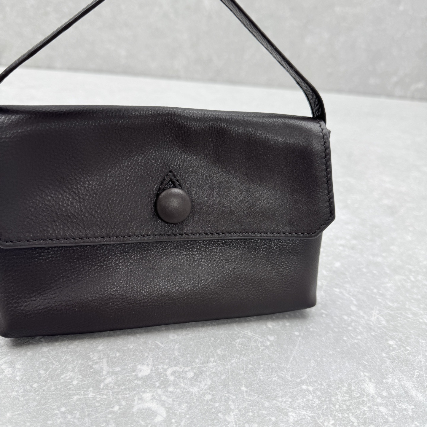 Сумка женская в стиле The Row Sally Bag кофейного цвета