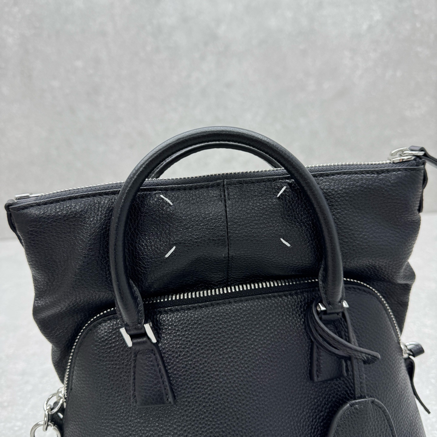 Сумка Maison Margiela 5AC чёрного цвета 26 см.