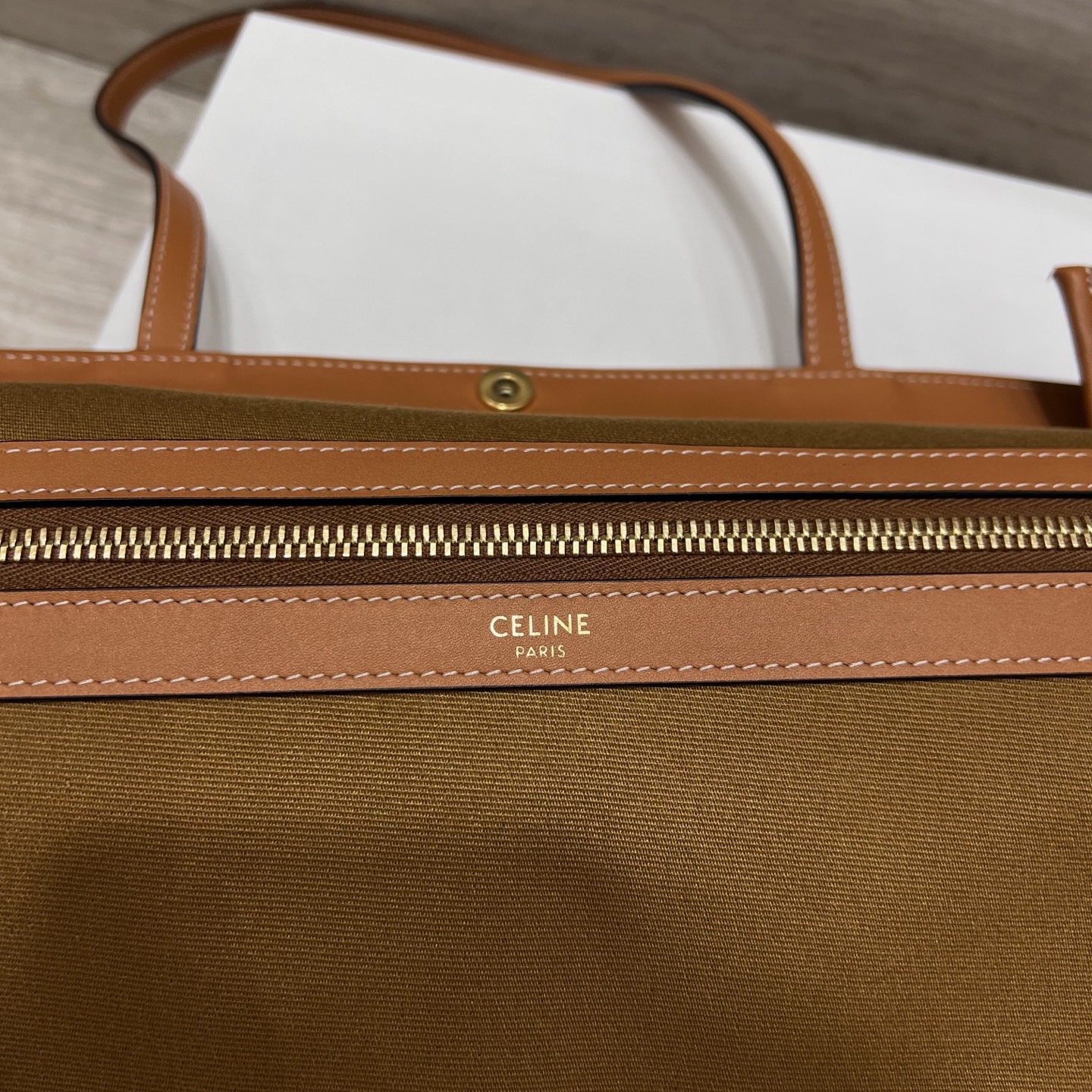 Сумка-шоппер женская в стиле Celine Flat Shopper Triomphe