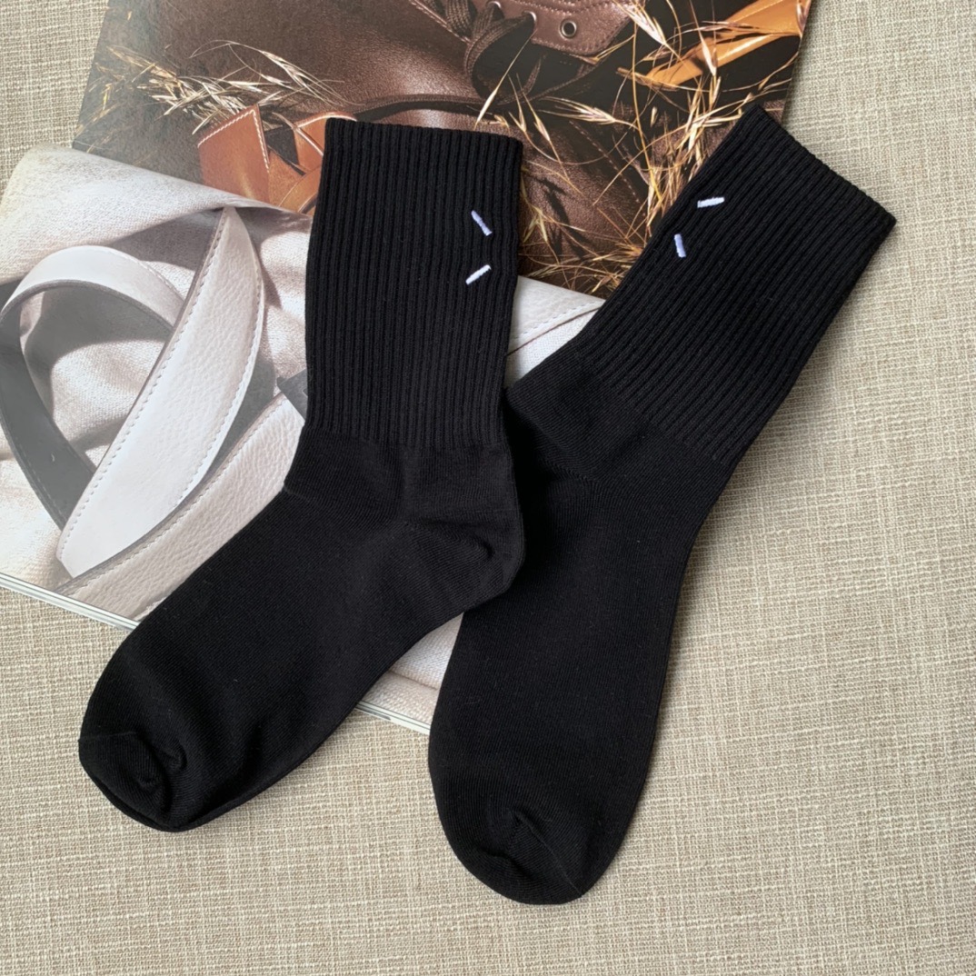 Носки унисекс в стиле Maison Margiela  (набор 6 пар)