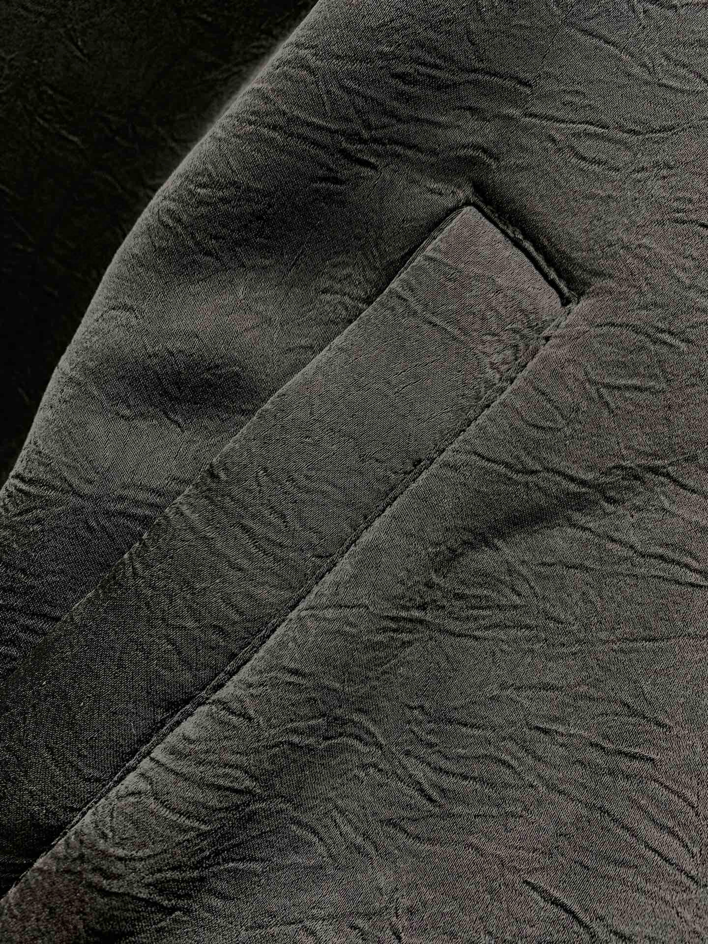 Куртка-бомбер женская в стиле Acne Studios из плотного хлопка премиум-класса, чёрного цвета