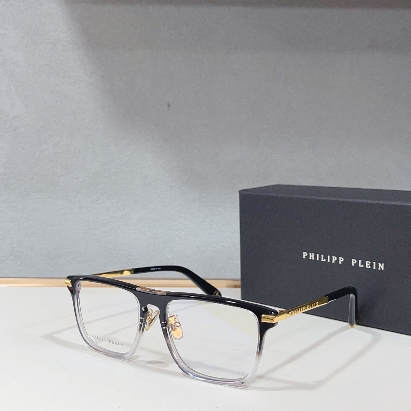 Очки мужские в стиле Philipp Plein VPP019M