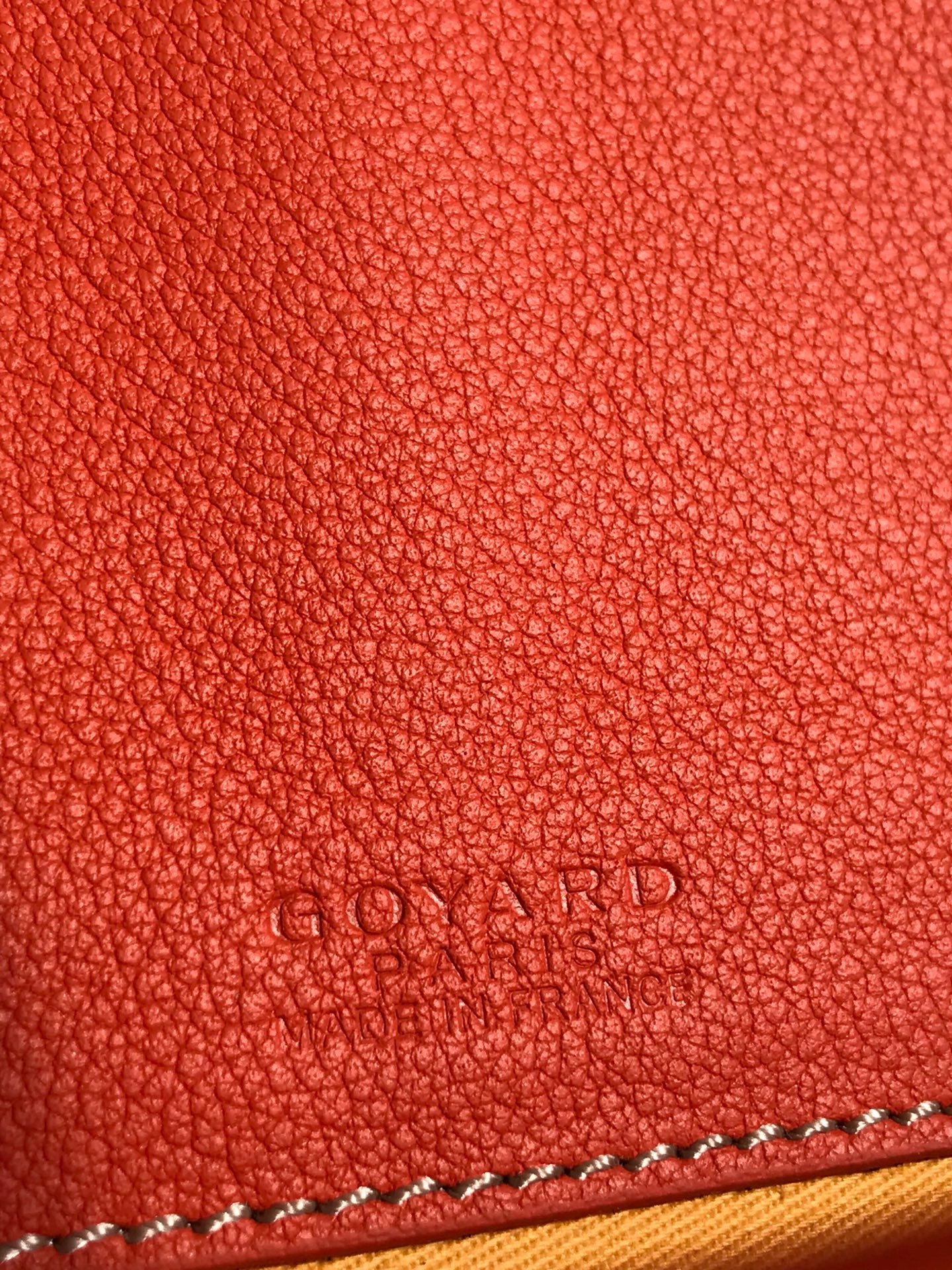 Сумка Goyard Belvédère II PM оранжевого цвета