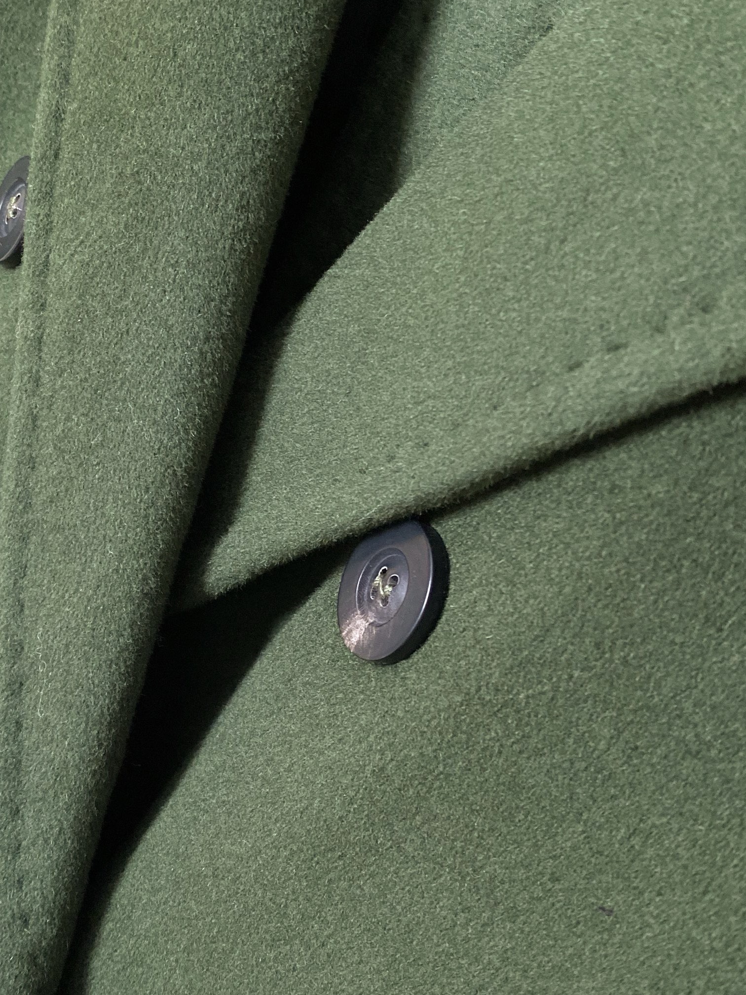 Пальто женское в стиле Max Mara Anne-Marie Beretta зелёного цвета