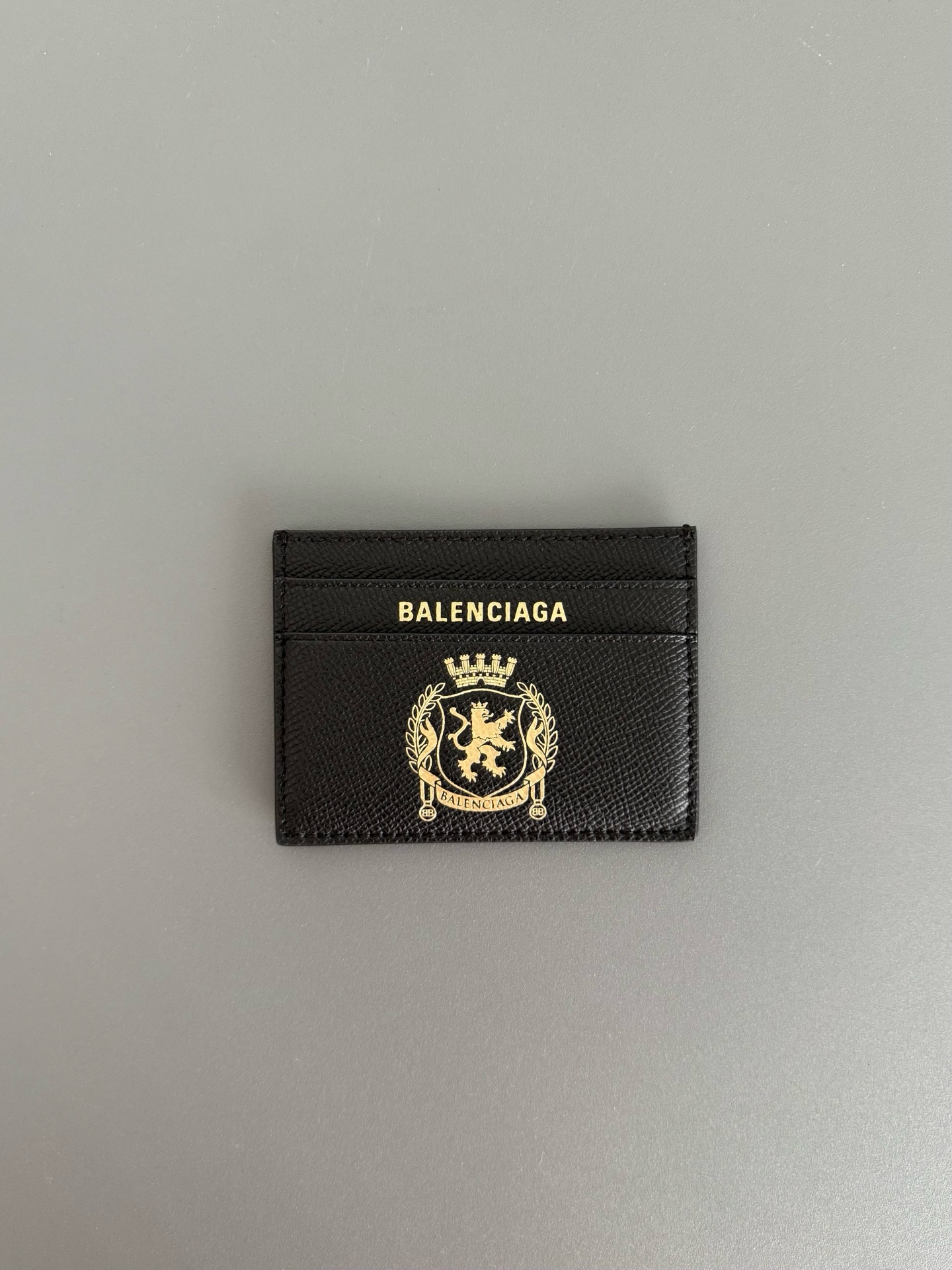 Картхолдер Balenciaga Winter Passport чёрного цвета