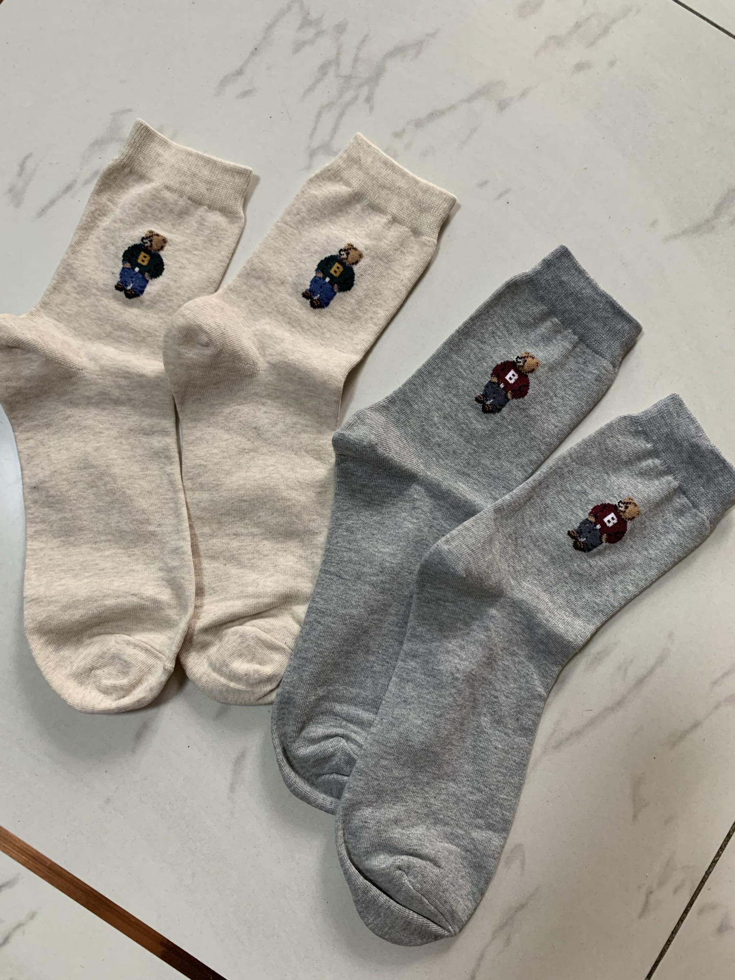 Носки женские в стиле Ralph Lauren (набор 5 пар)