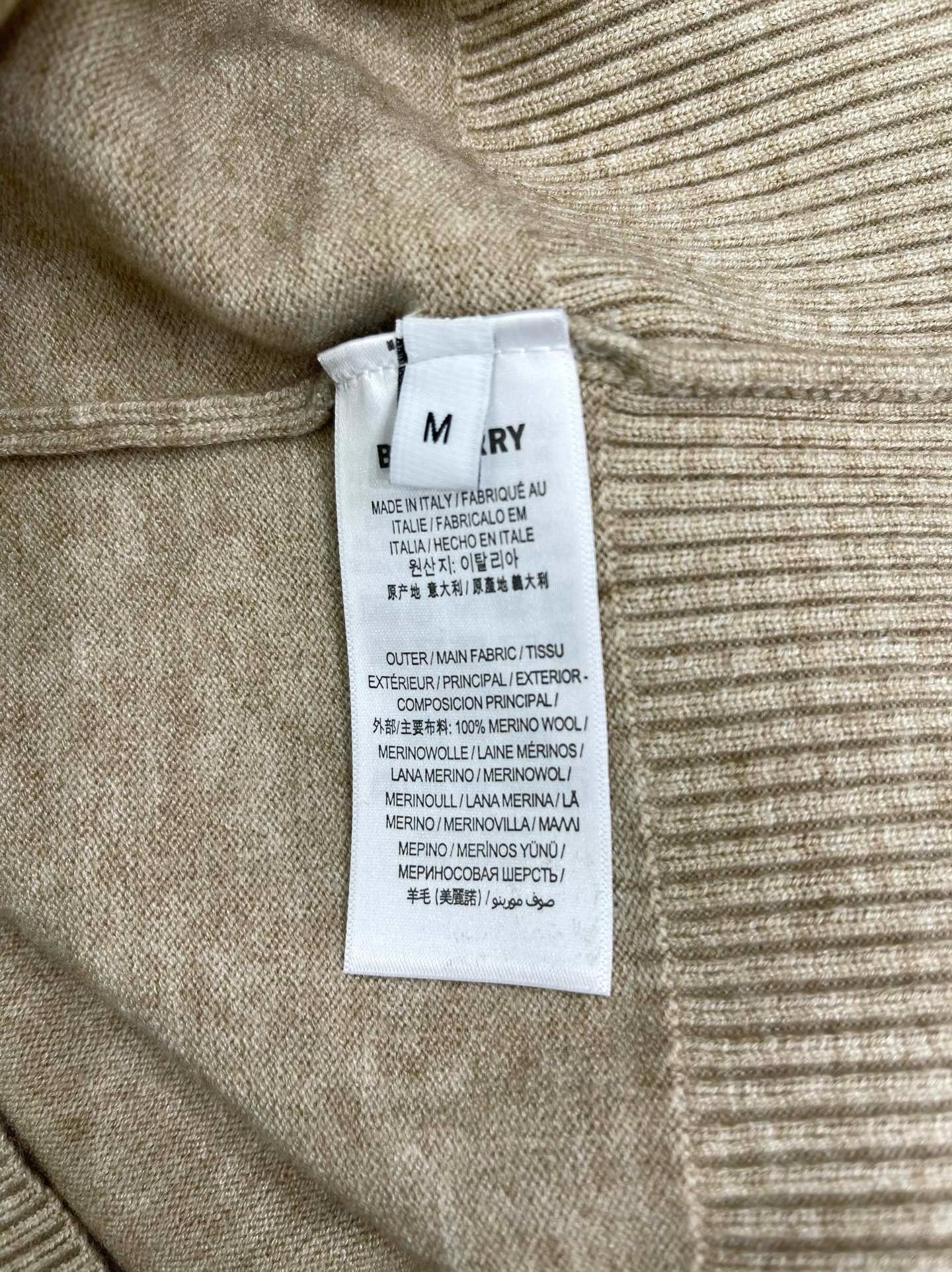 Кардиган женский Burberry EKD Cotton Wool Cardigan бежевого цвета