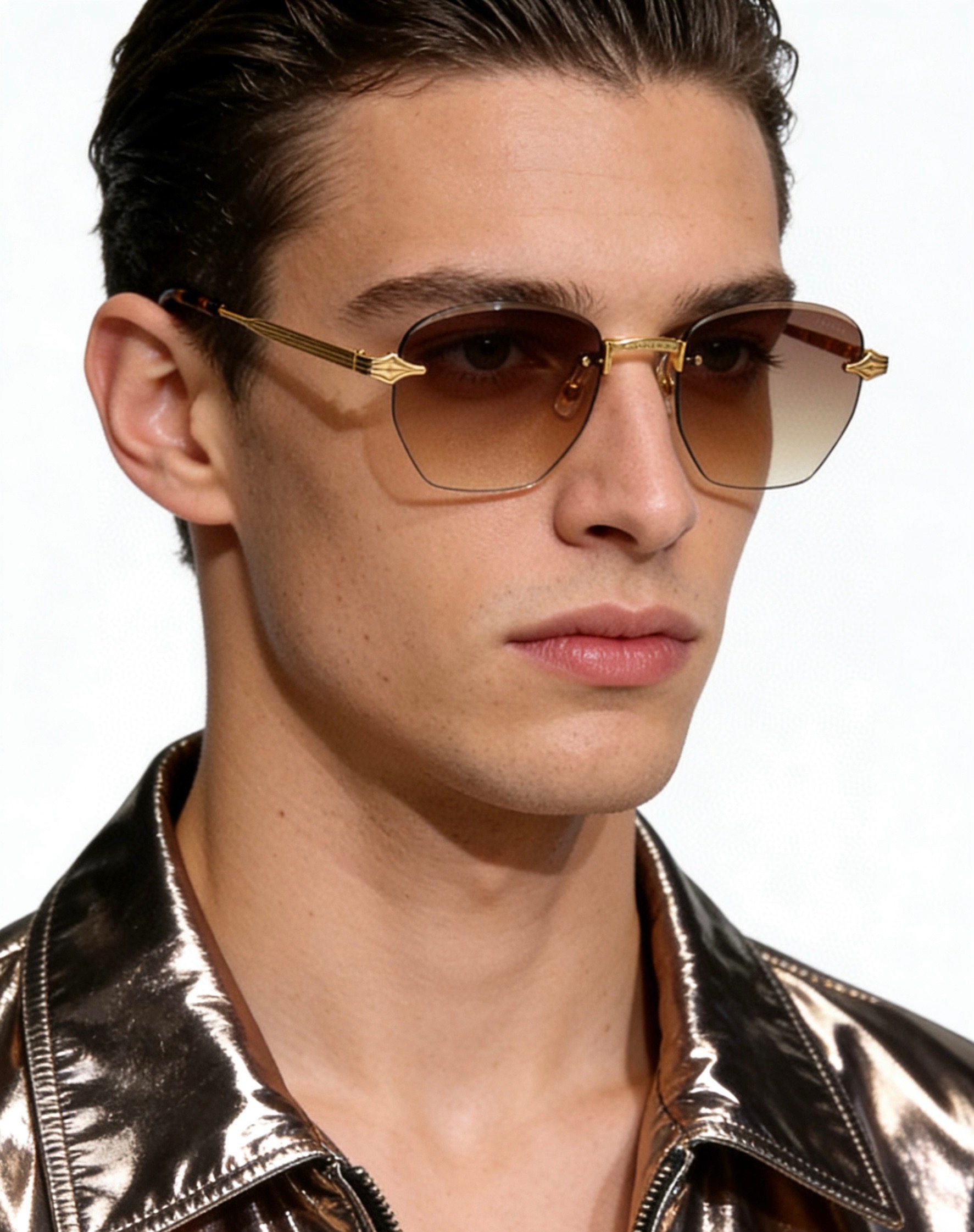 Очки солнцезащитные мужские в стиле Montblanc