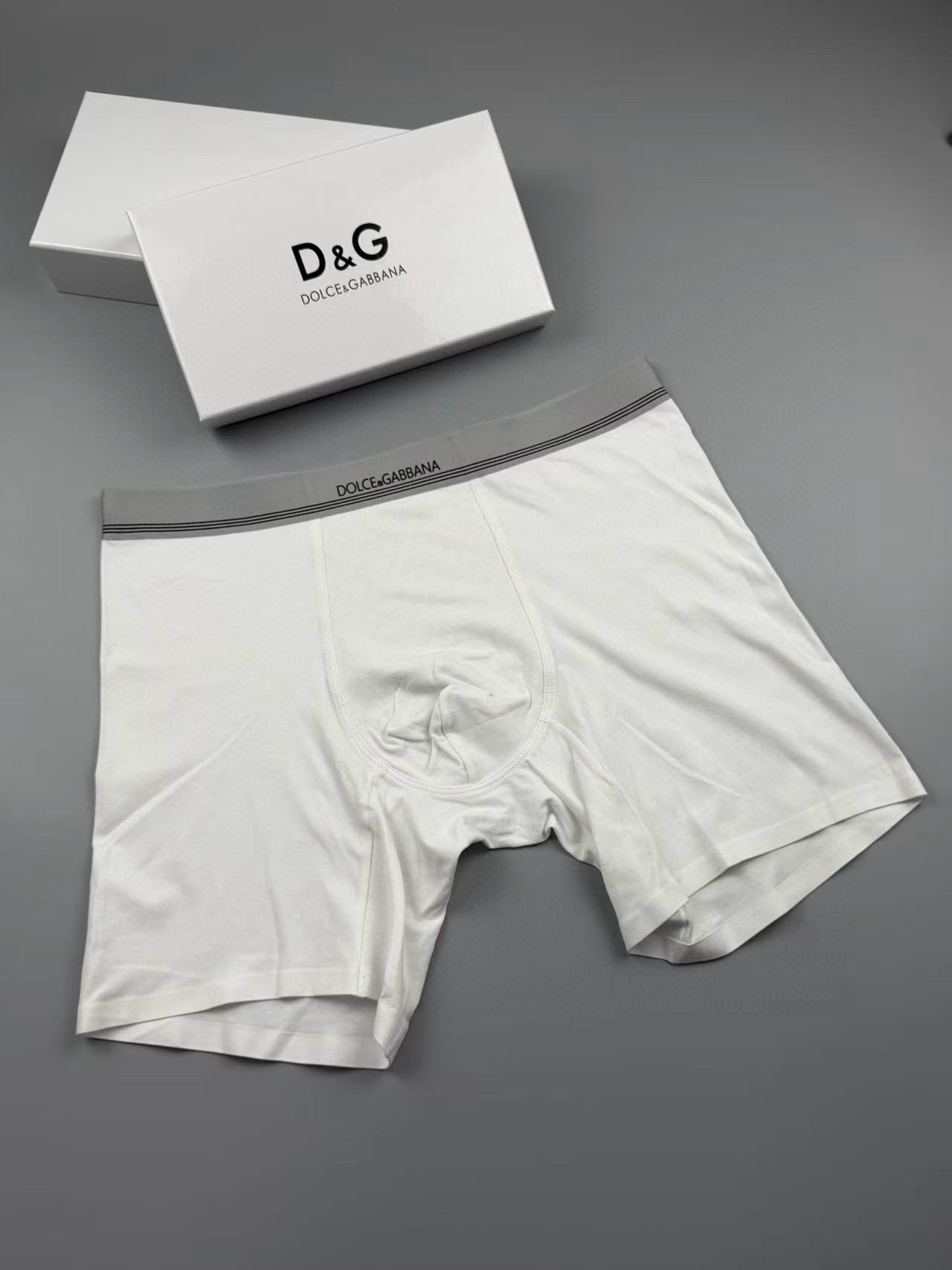 Трусы-боксеры мужские в стиле Dolce & Gabbana (набор 3 шт.)