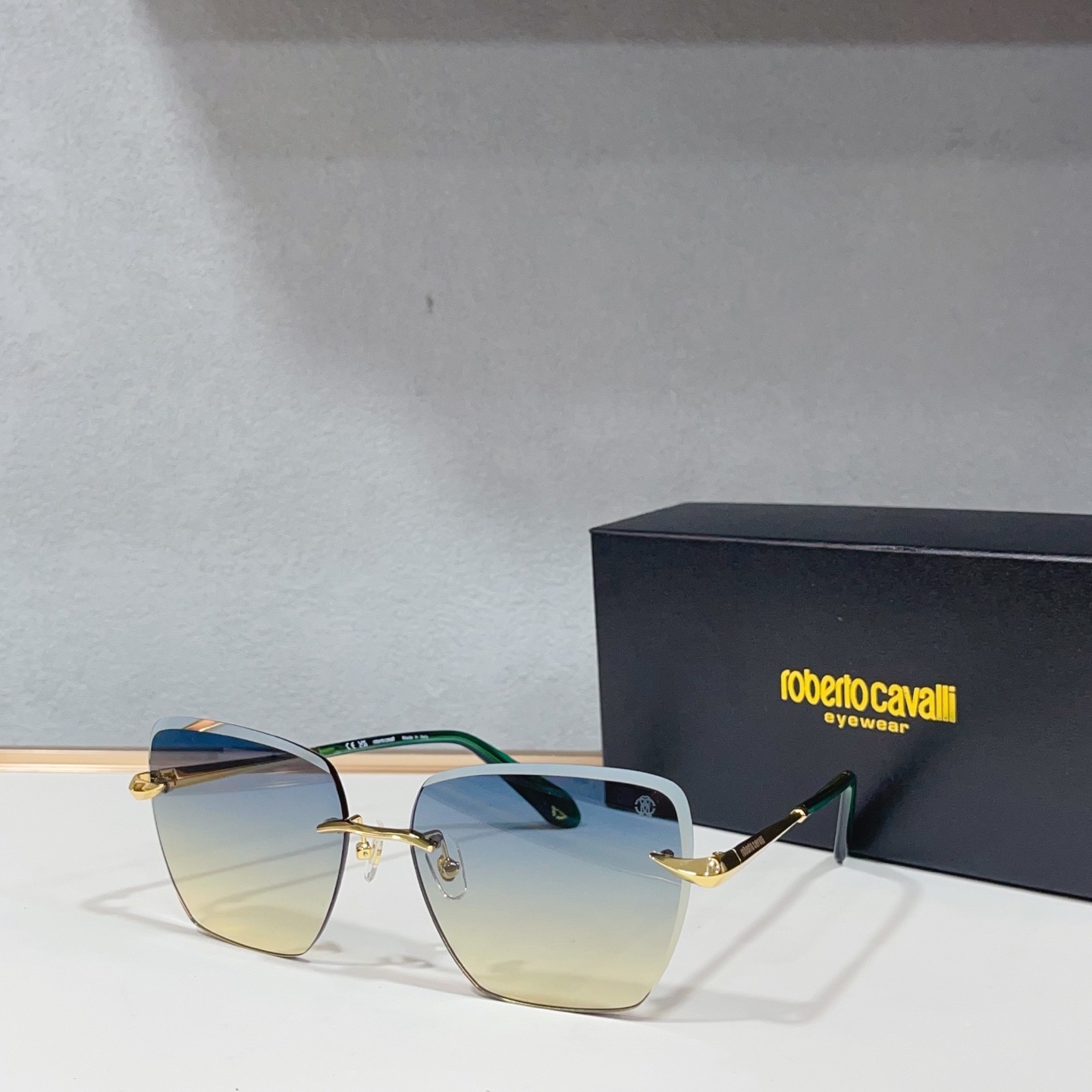 Очки солнцезащитные унисекс в стиле Roberto Cavali SRC 151M