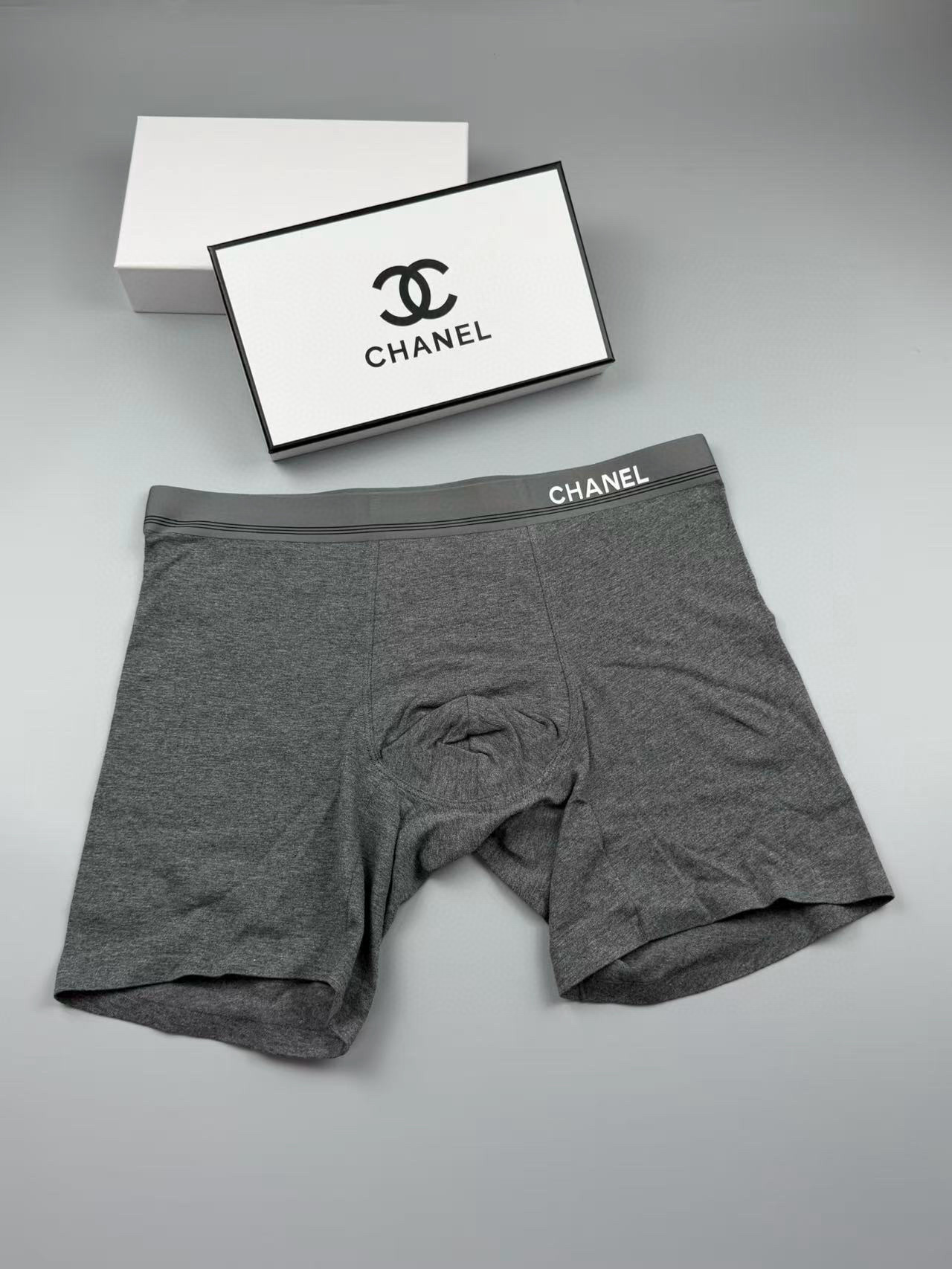 Трусы-боксеры мужские в стиле Chanel ( набор 3 шт.)