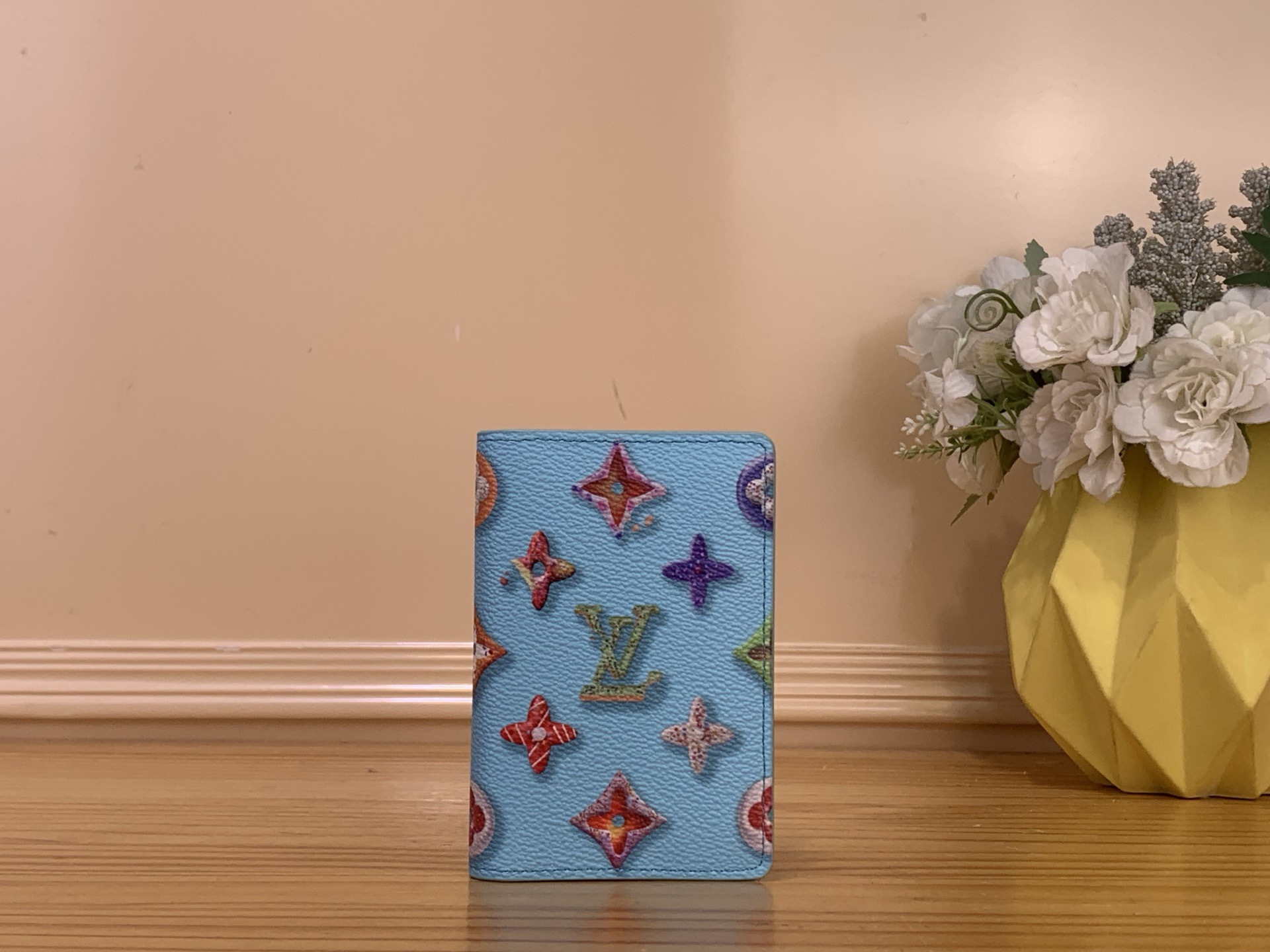 Кошелёк унисекс в стиле Louis Vuitton Monogram Donuts компактный