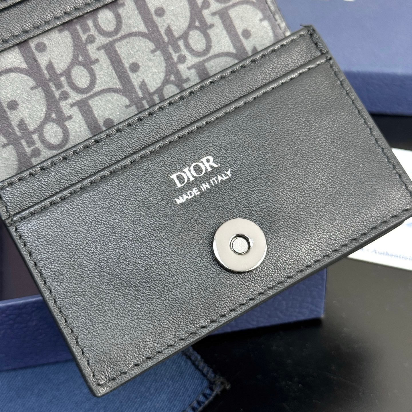 Картхолдер Dior Marcie чёрного цвета