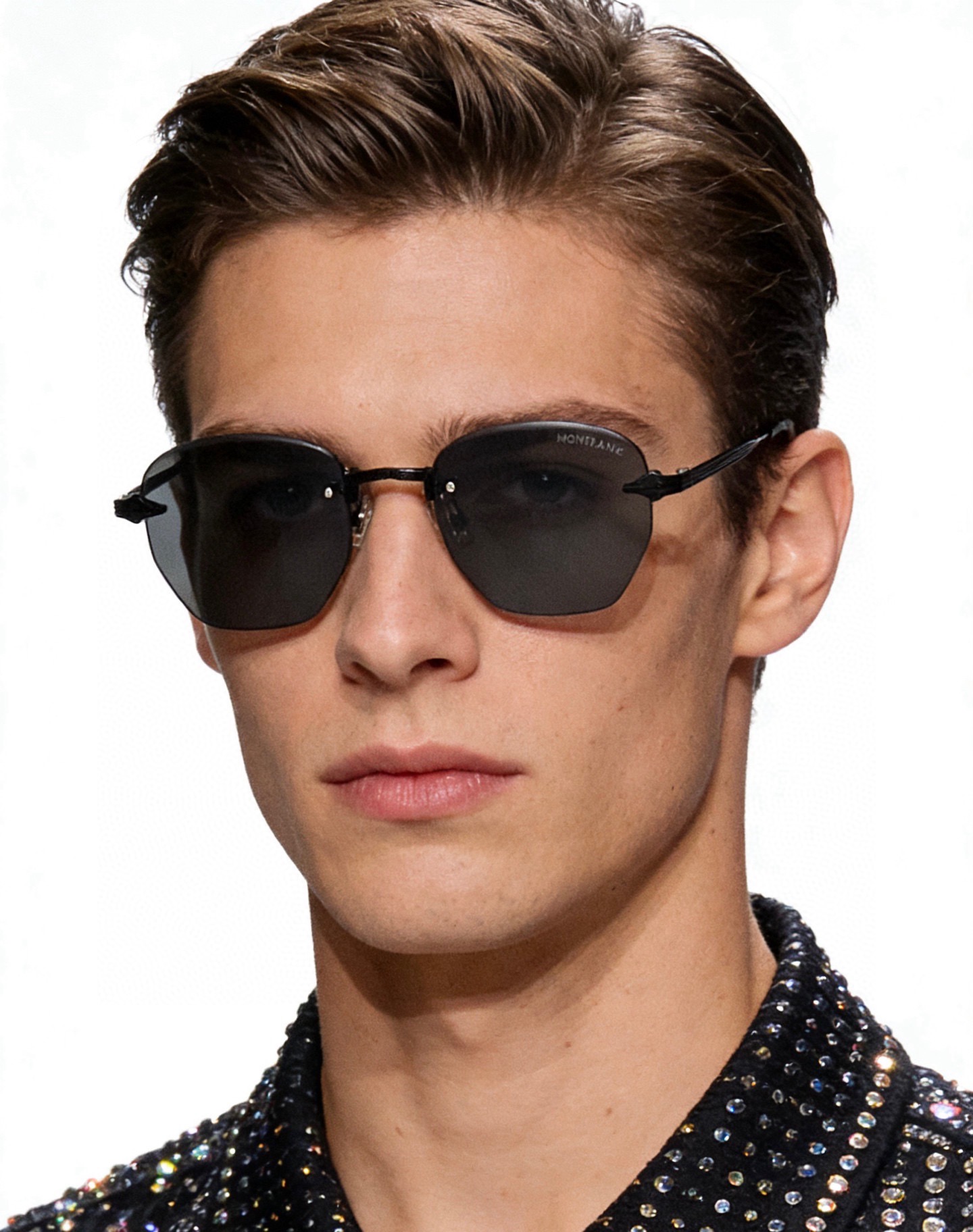 Очки солнцезащитные мужские в стиле Montblanc