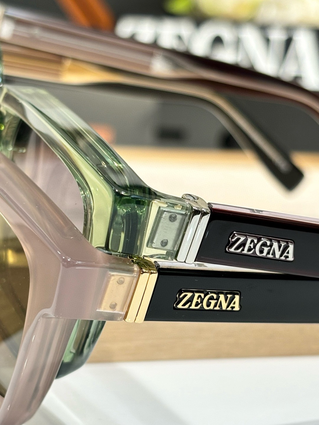 Очки солнцезащитные мужские в стиле Zegna