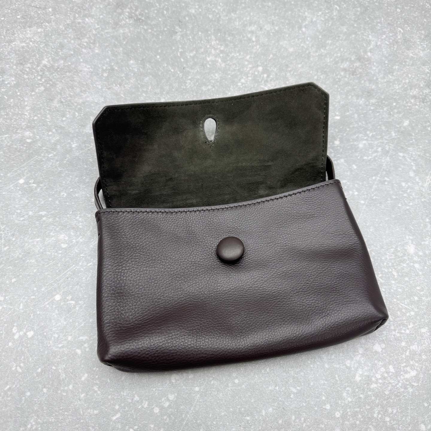 Сумка женская в стиле The Row Sally Bag кофейного цвета
