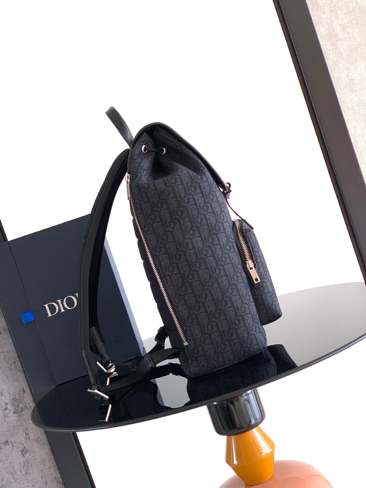 Рюкзак мужской Dior Heritage  чёрного цвета