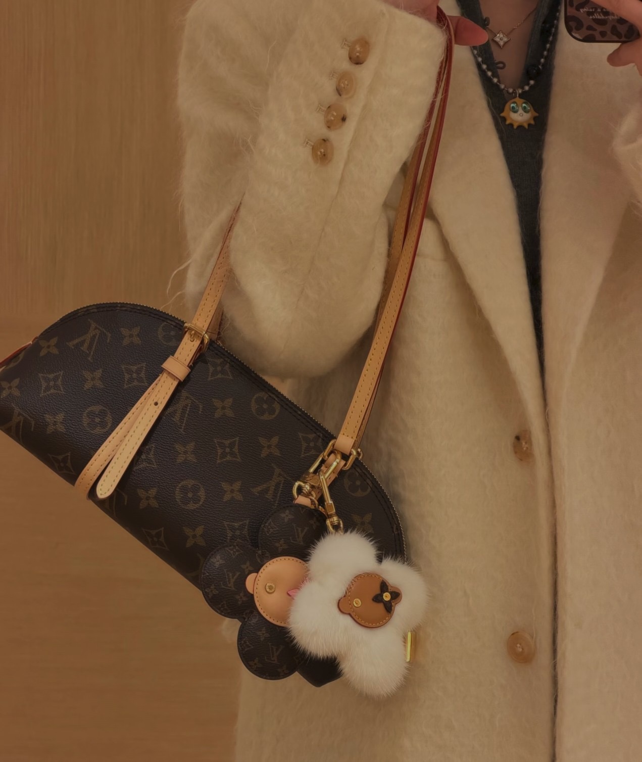 Сумка женская в стиле Louis Vuitton Squire Monogram классическая