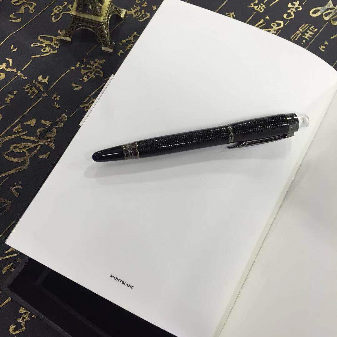 Набор канцелярский в стиле Montblanc: блокнот и ручка