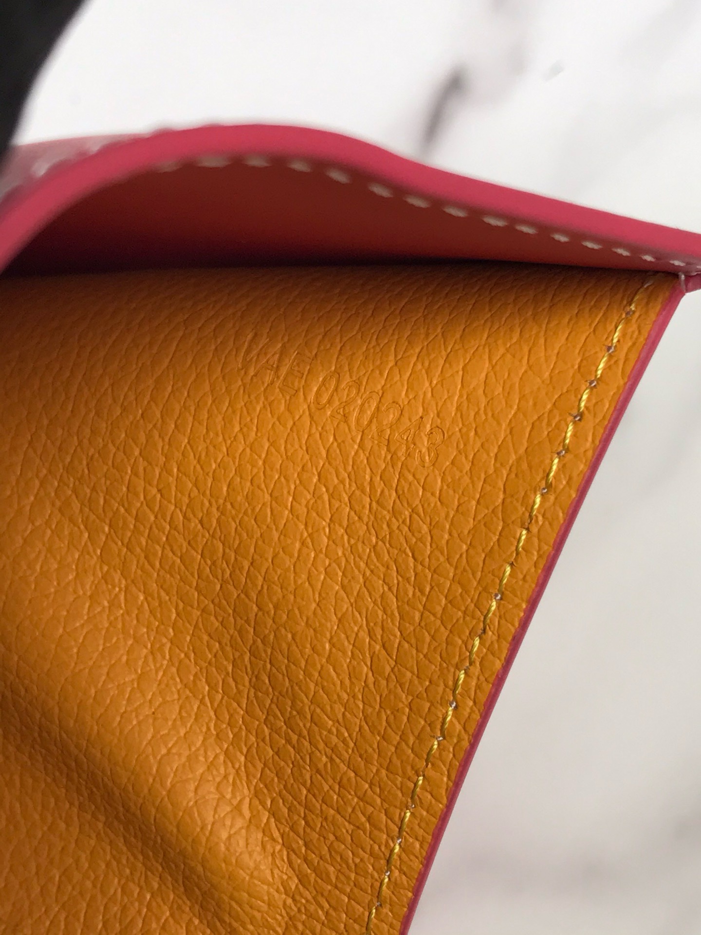 Кошелёк Goyard Saint-Gabriel красного цвета