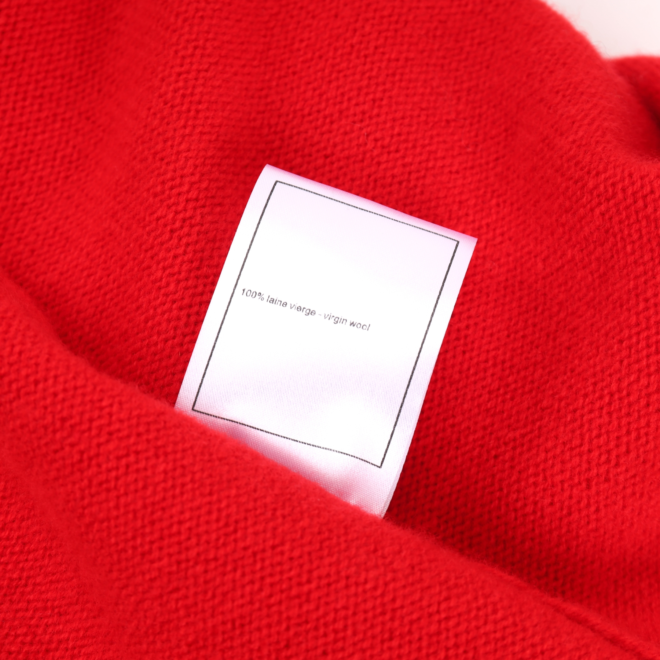 Платье трикотажное женское в стиле Jacquemus красного цвета