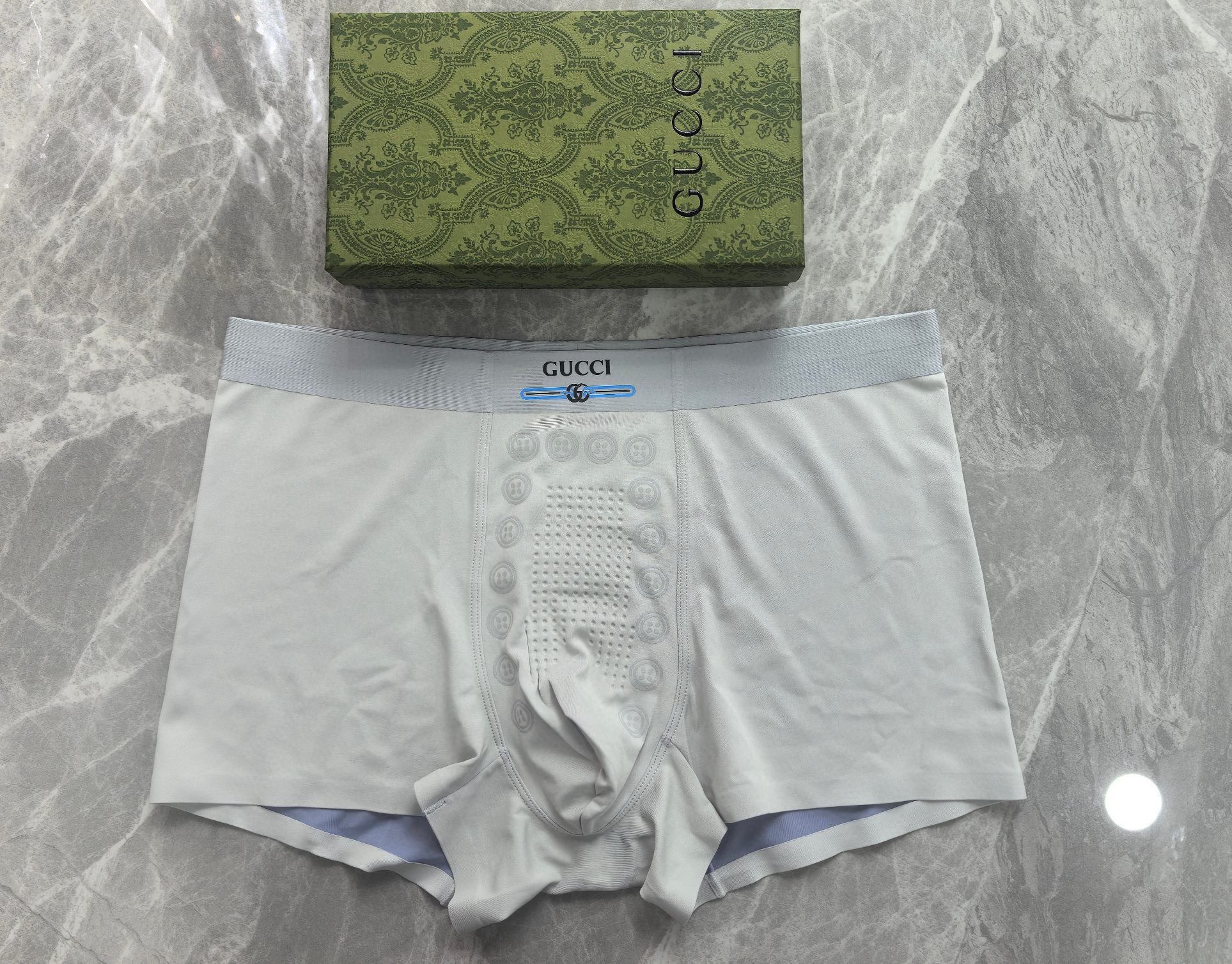 Трусы-боксеры мужские в стиле Gucci (набор 3 шт.)