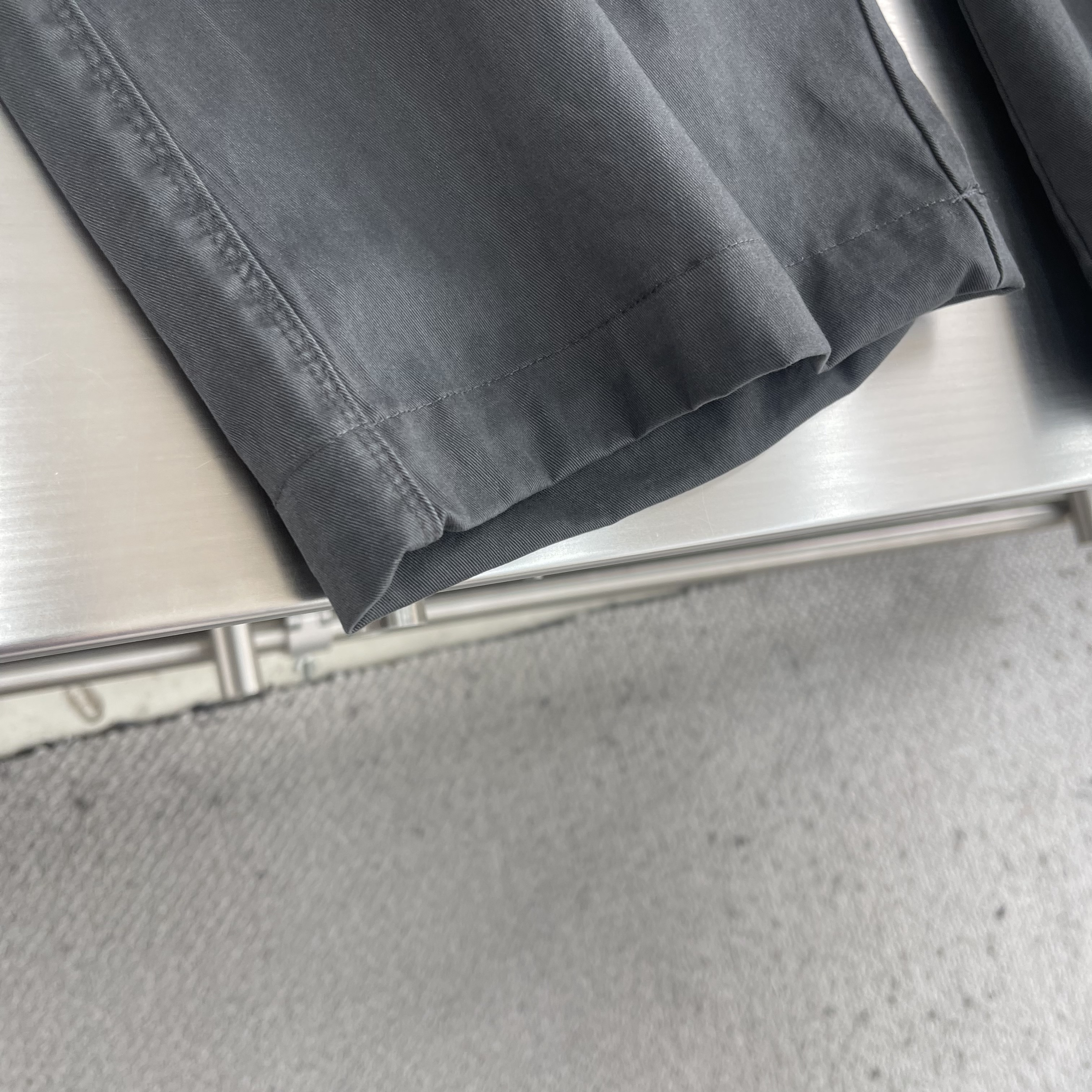 Брюки мужские в стиле Dior из хлопка серого цвета карго с эластичным поясом